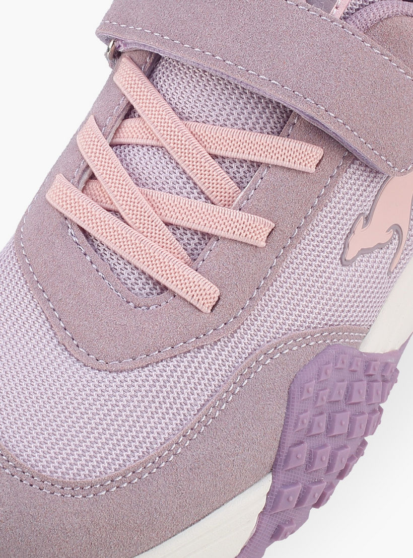 حذاء سنيكرز بشريط إغلاق لاصق للبنات من كانجاروز-girls-shoes-sneakers-image-4