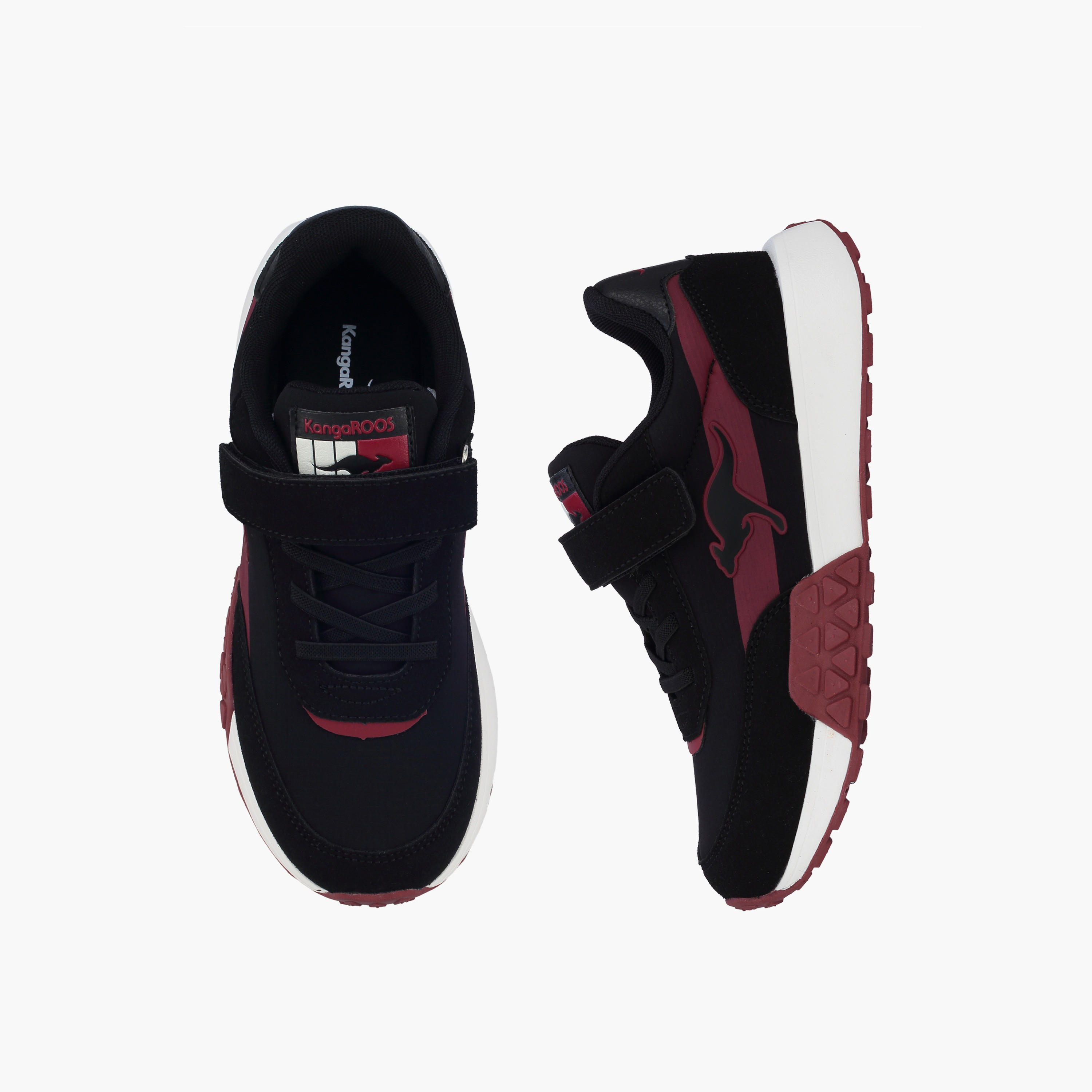 KangaROOS Kids Hook & Loop Sports Shoes-sports-girls-shoes-image-1
