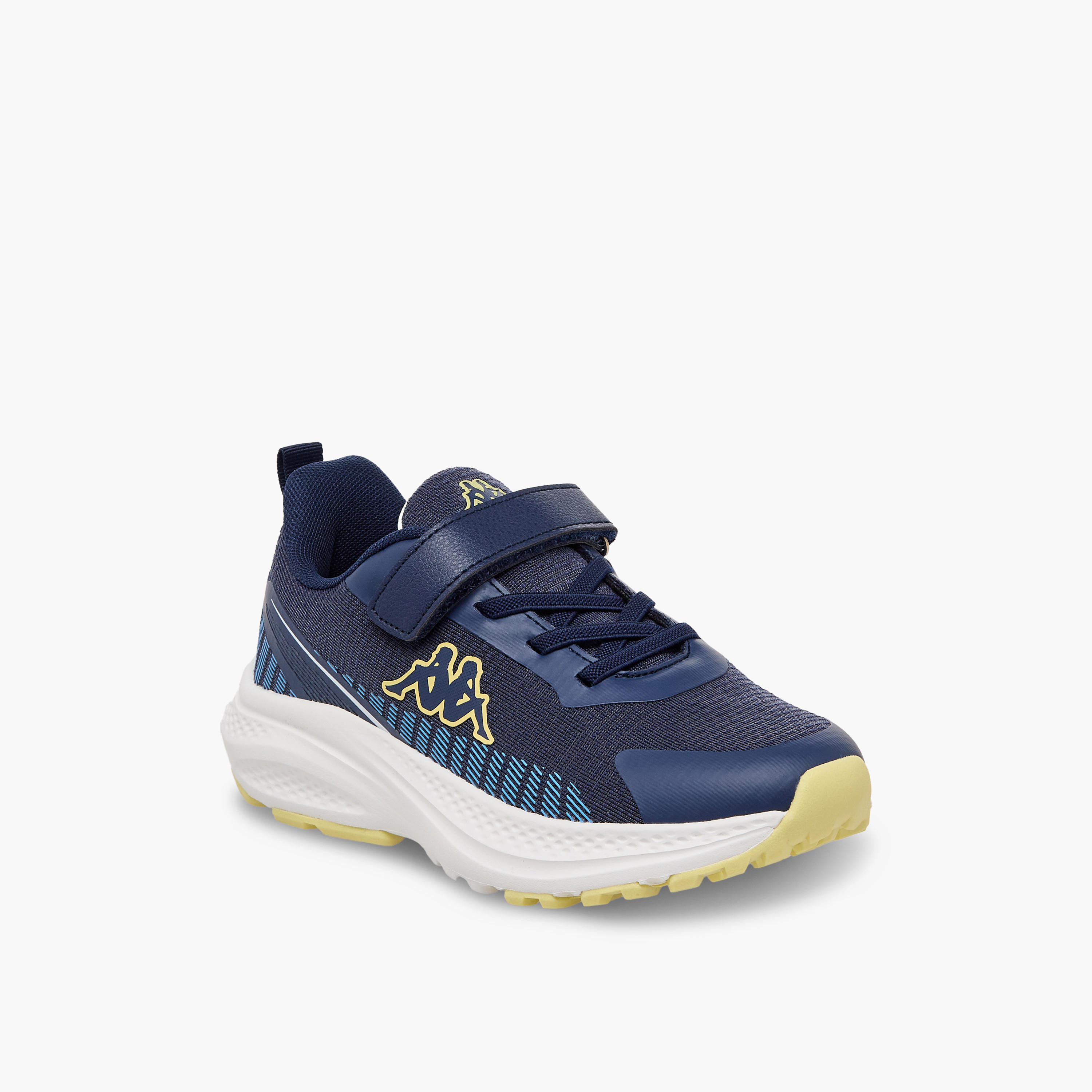 Kappa Panelled Sports Shoes with Hook and Loop Closure-boys-shoes-sneakers-image-2