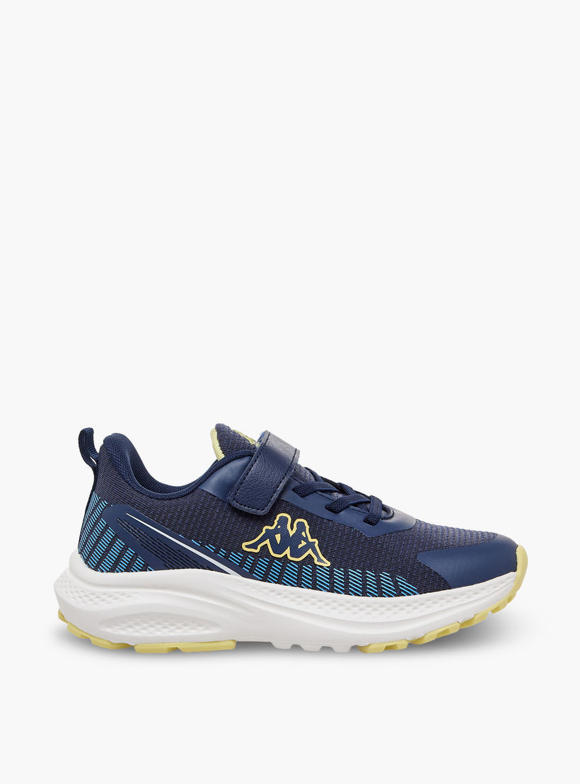 Kappa Panelled Sports Shoes with Hook and Loop Closure-boys-shoes-sneakers-image-3