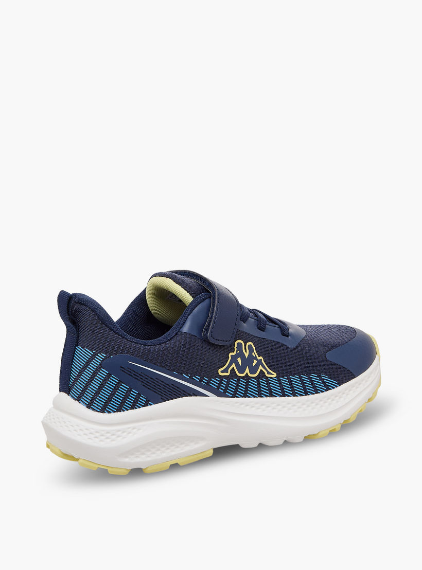 Kappa Panelled Sports Shoes with Hook and Loop Closure-boys-shoes-sneakers-image-6