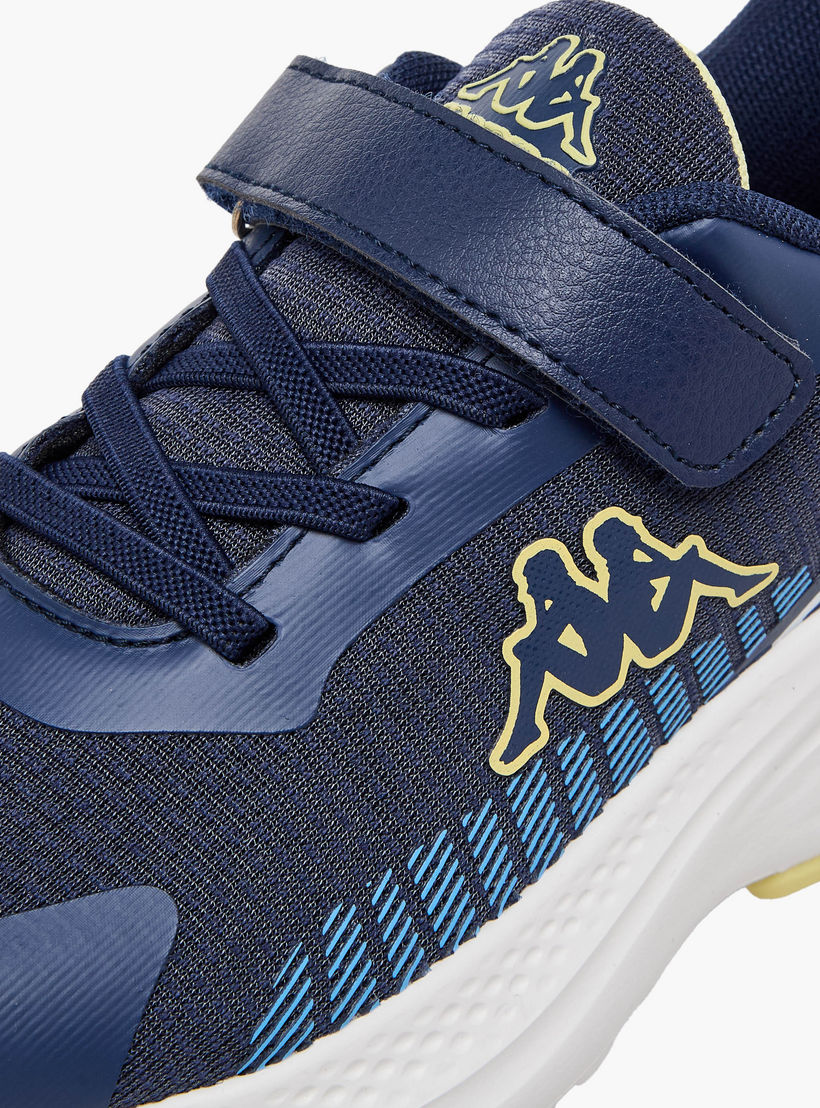Kappa Panelled Sports Shoes with Hook and Loop Closure-boys-shoes-sneakers-image-7