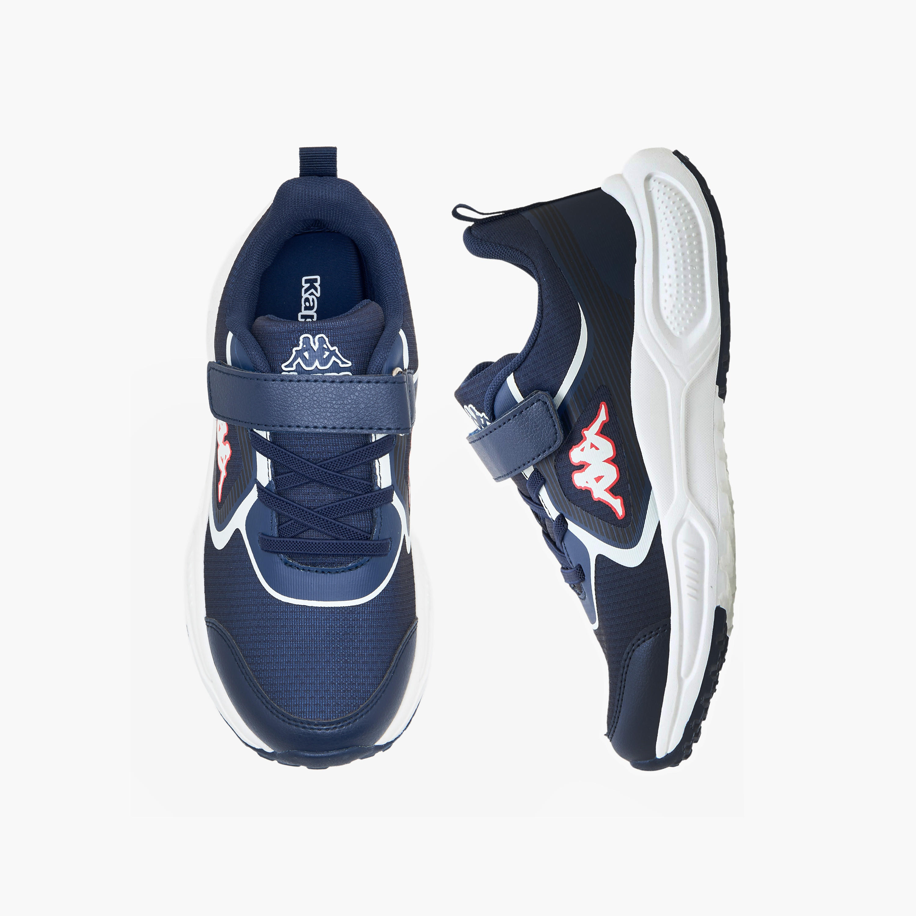 Kappa Kids Hook & Loop Sports Shoes-girls-shoes-sports-image-1