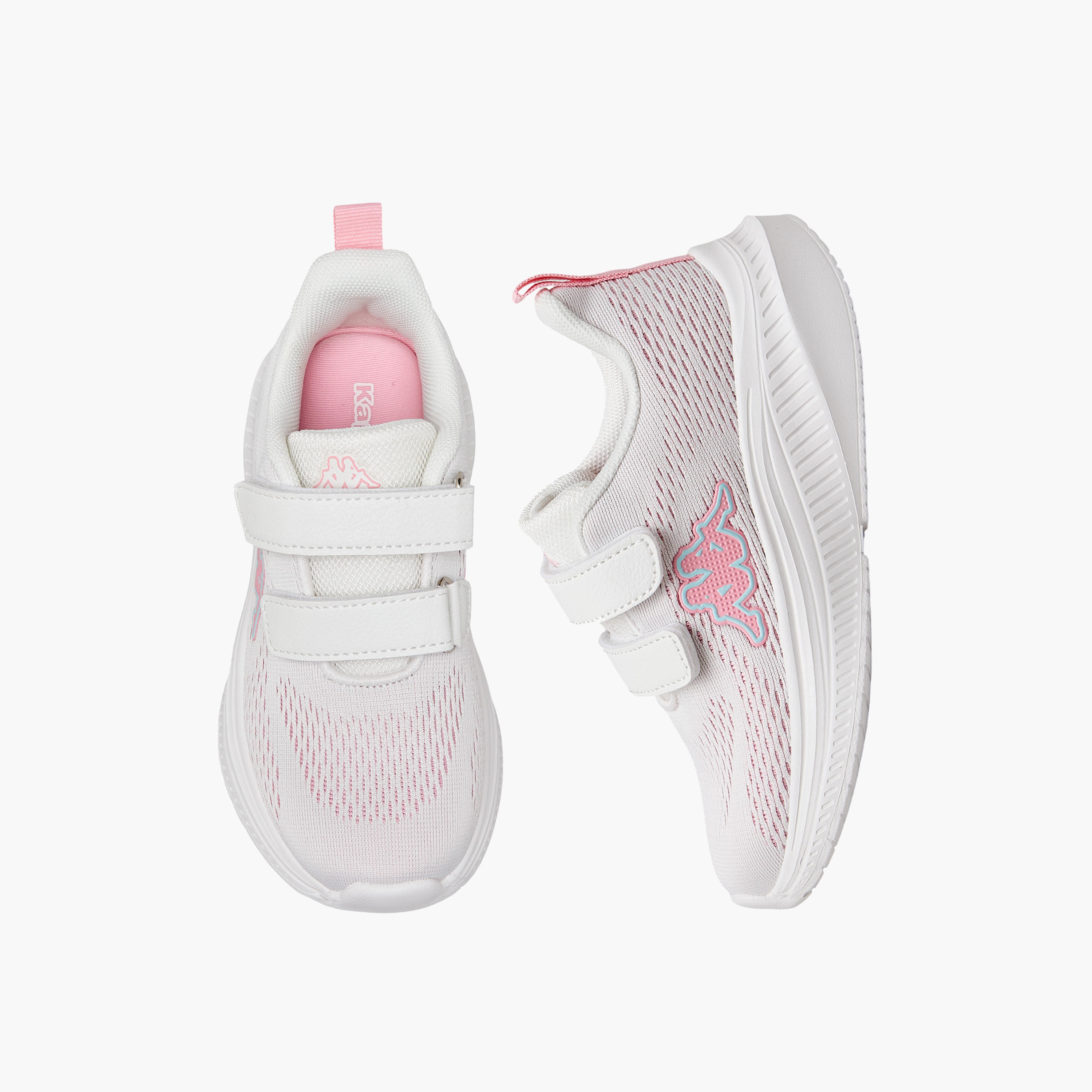 Kappa Girls Hook & Loop Sports Shoes-girls-shoes-sneakers-image-1