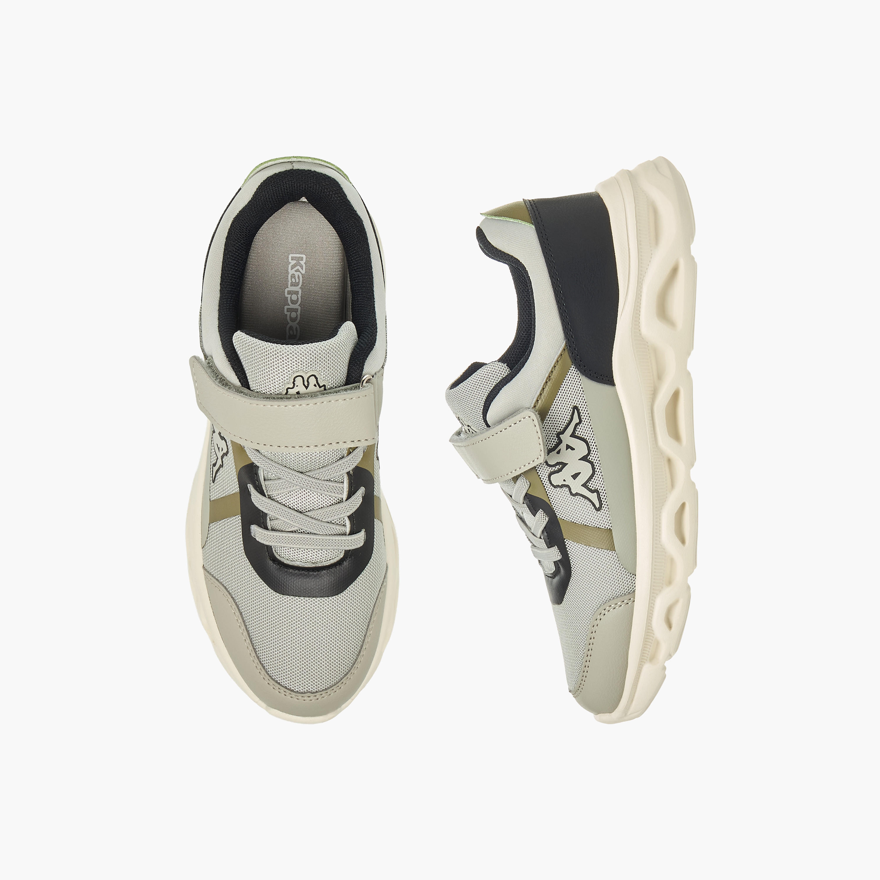 Kappa Boys Hook and Loop Sports Shoes-boys-shoes-sneakers-image-1