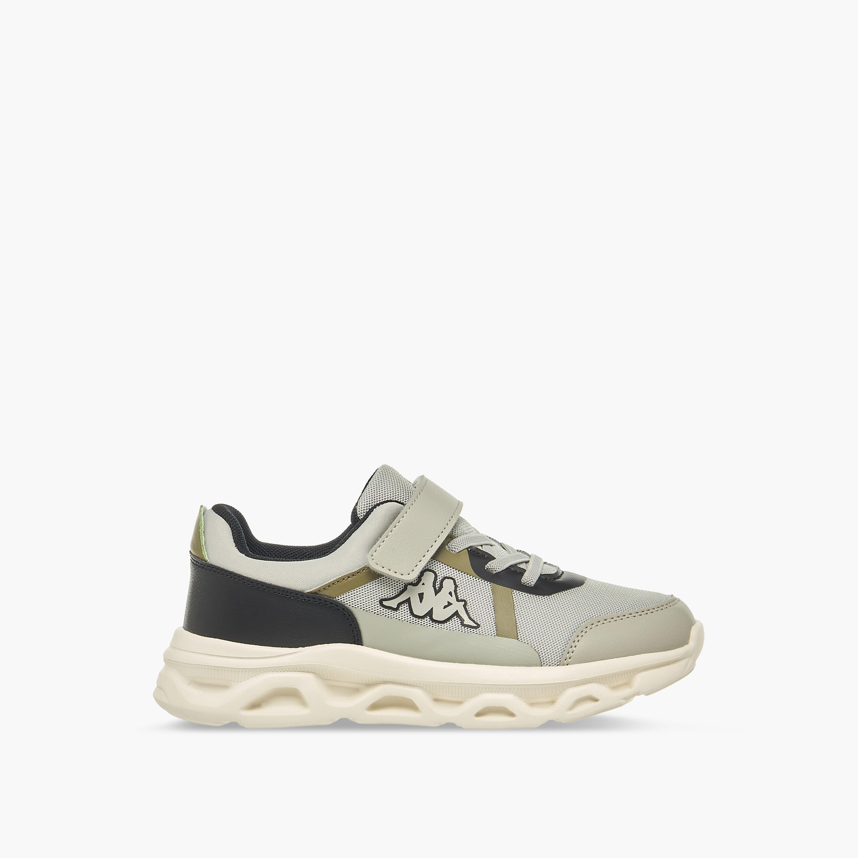 Kappa Boys Hook and Loop Sports Shoes-boys-shoes-sneakers-image-3