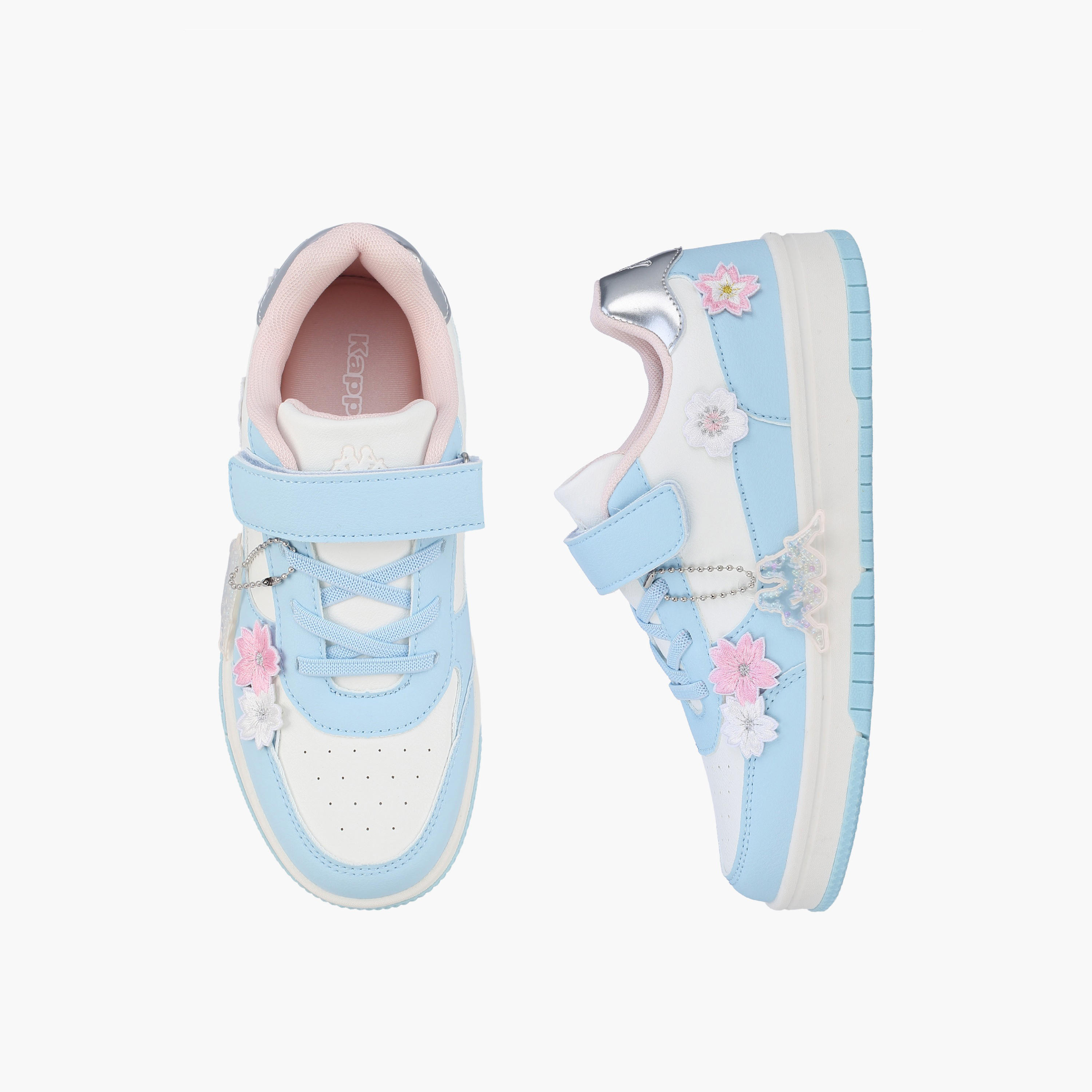 Kappa Girls Hook & Loop Ankle Sneakers-girls-shoes-sneakers-image-1
