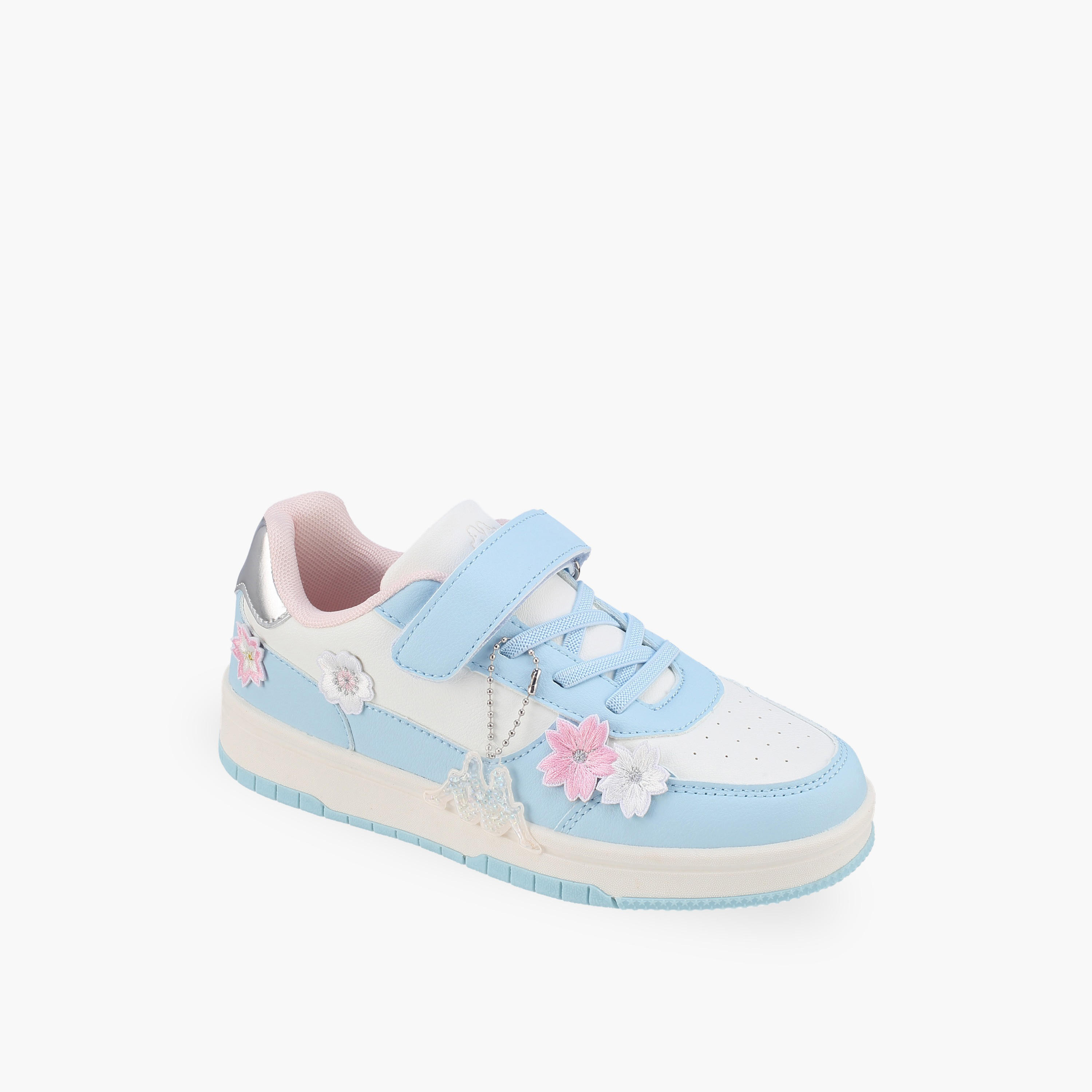 Kappa Girls Hook & Loop Ankle Sneakers-girls-shoes-sneakers-image-2
