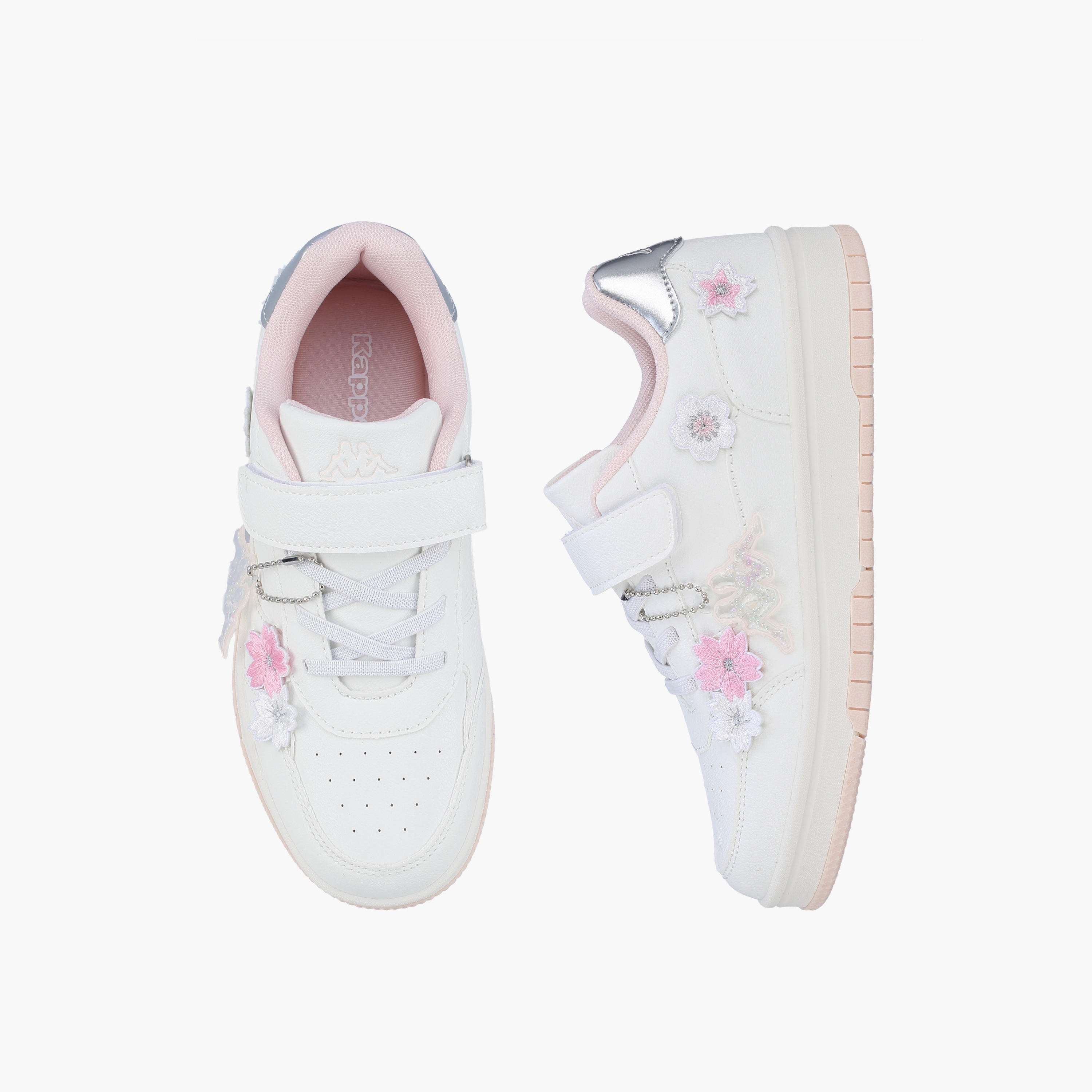 Kappa Girls Hook & Loop Ankle Sneakers-girls-shoes-sneakers-image-1