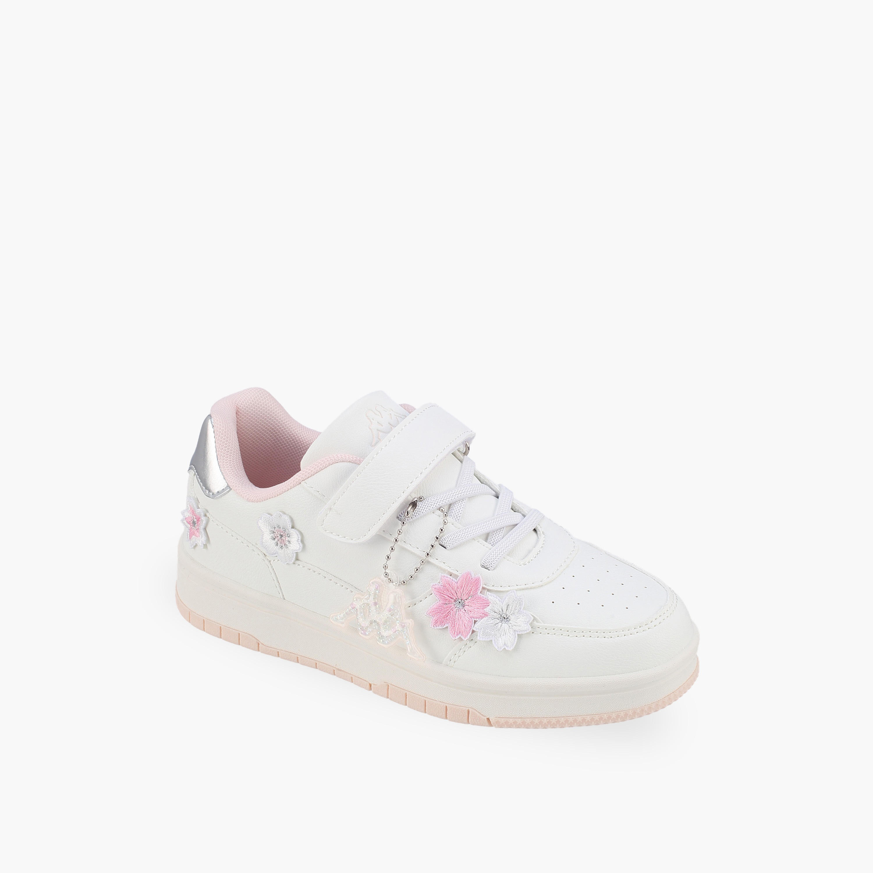 Kappa Girls Hook & Loop Ankle Sneakers-girls-shoes-sneakers-image-2