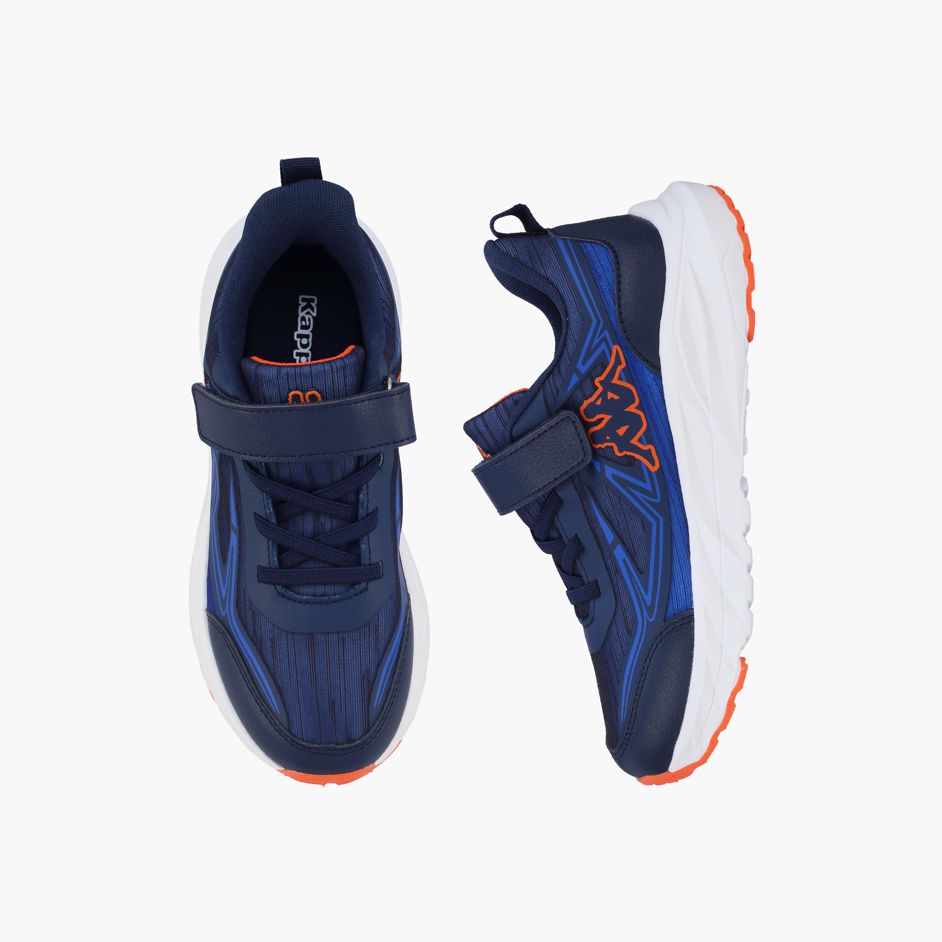 حذاء سنيكرز بشريط لاصق ورباط إغلاق للأولاد من كابا-sports-boys-shoes-image-1