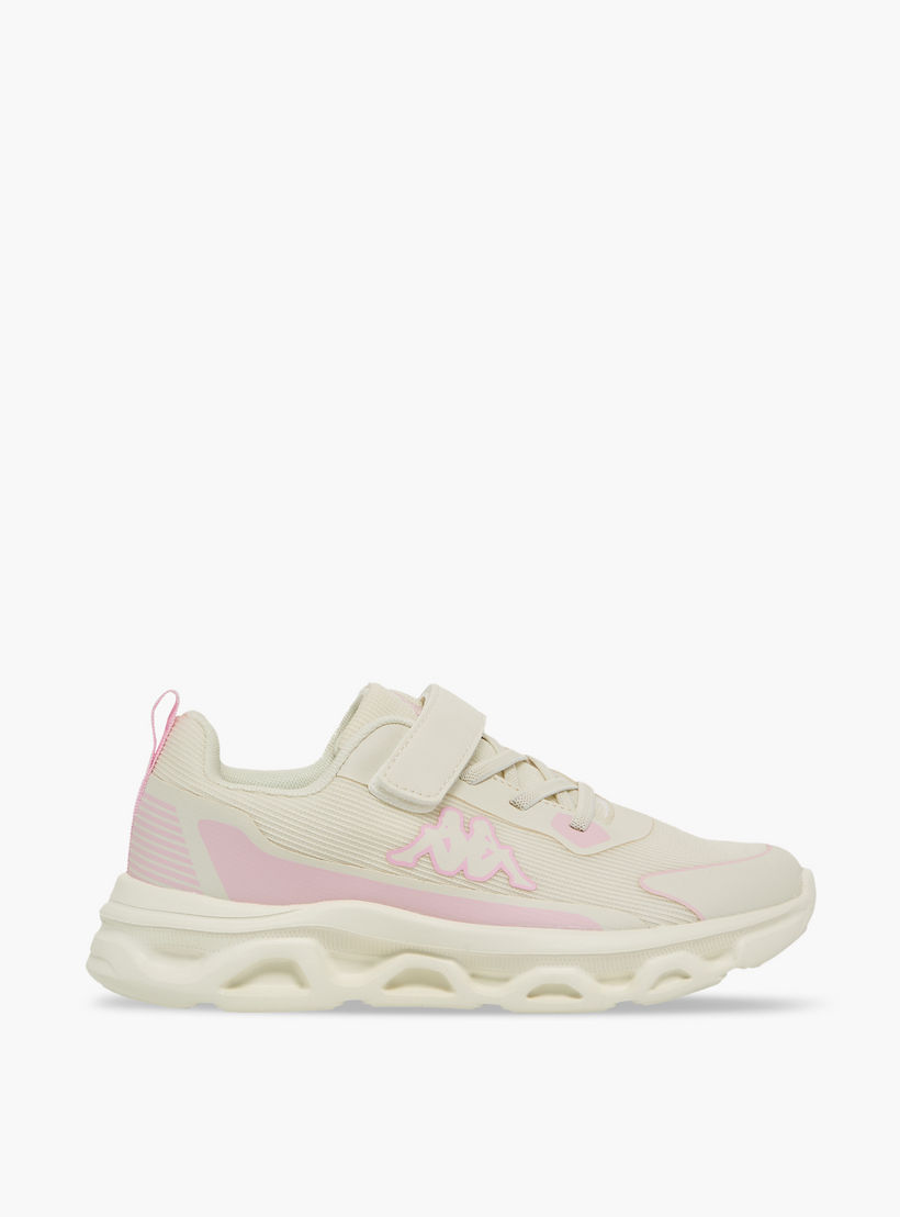 Kappa Girls Panelled Hook & Loop Sports Shoes-girls-shoes-sneakers-image-3