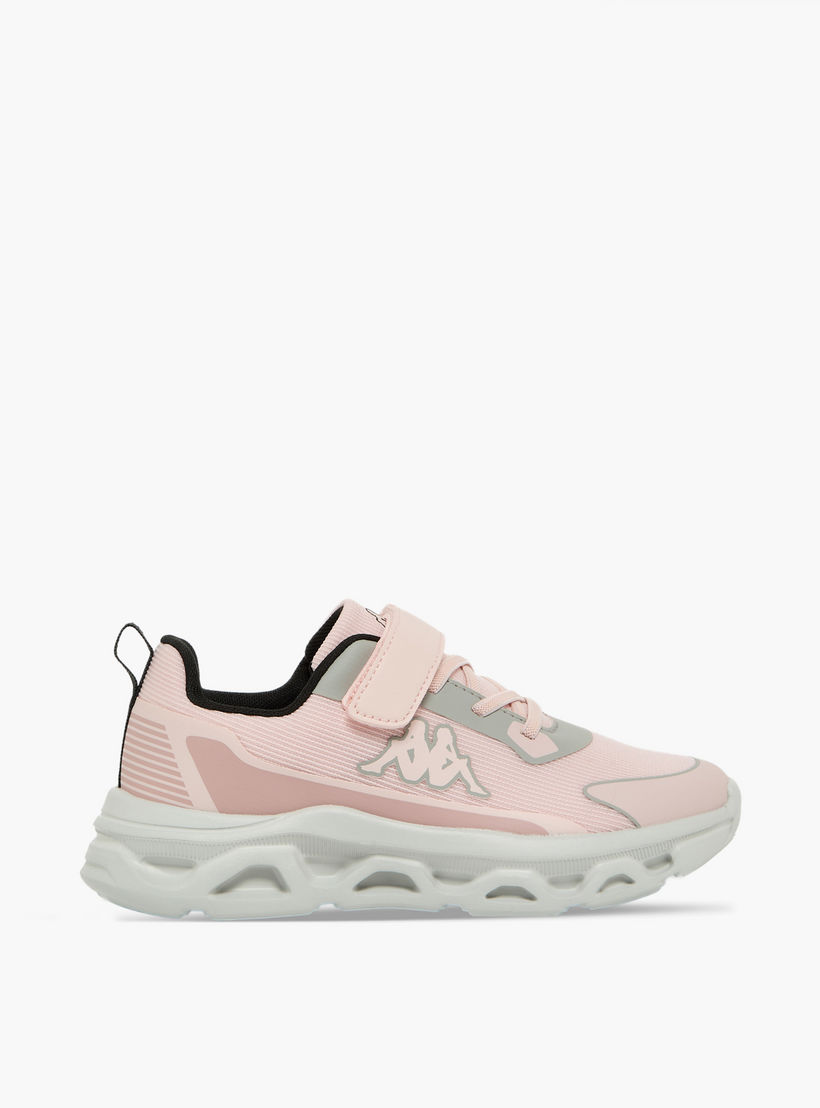 Kappa Girls Panelled Hook & Loop Sports Shoes-girls-shoes-sneakers-image-3