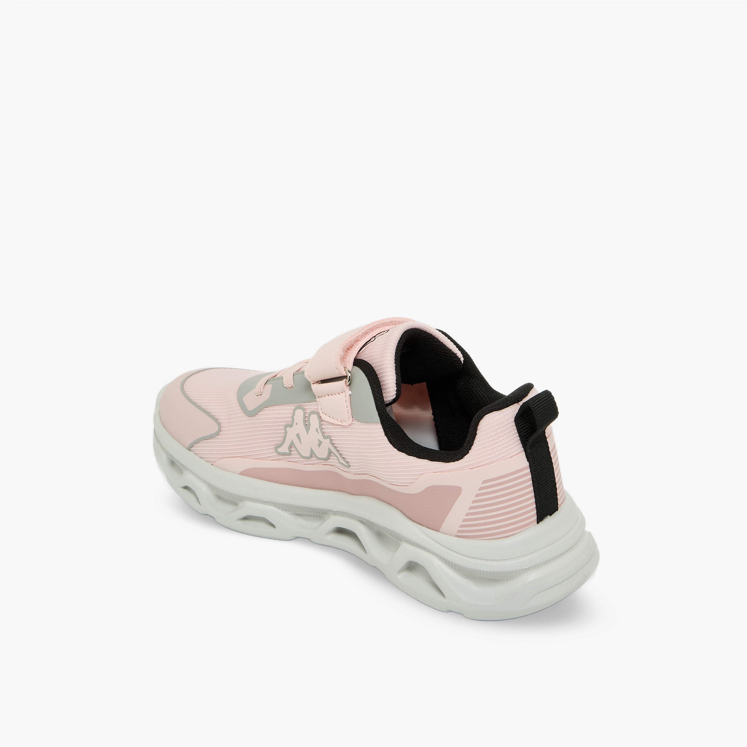 Kappa Girls Panelled Hook & Loop Sports Shoes-girls-shoes-sneakers-image-5