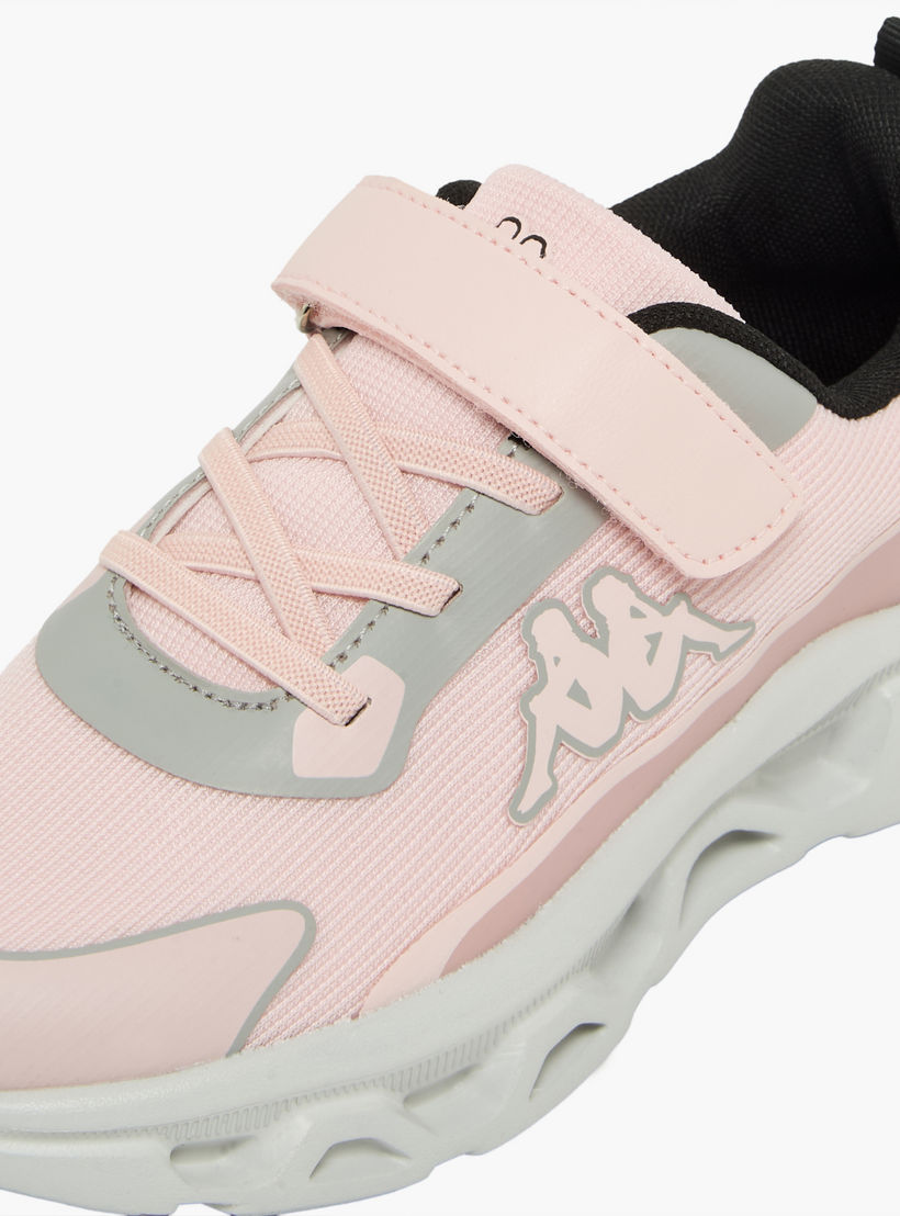 Kappa Girls Panelled Hook & Loop Sports Shoes-girls-shoes-sneakers-image-7