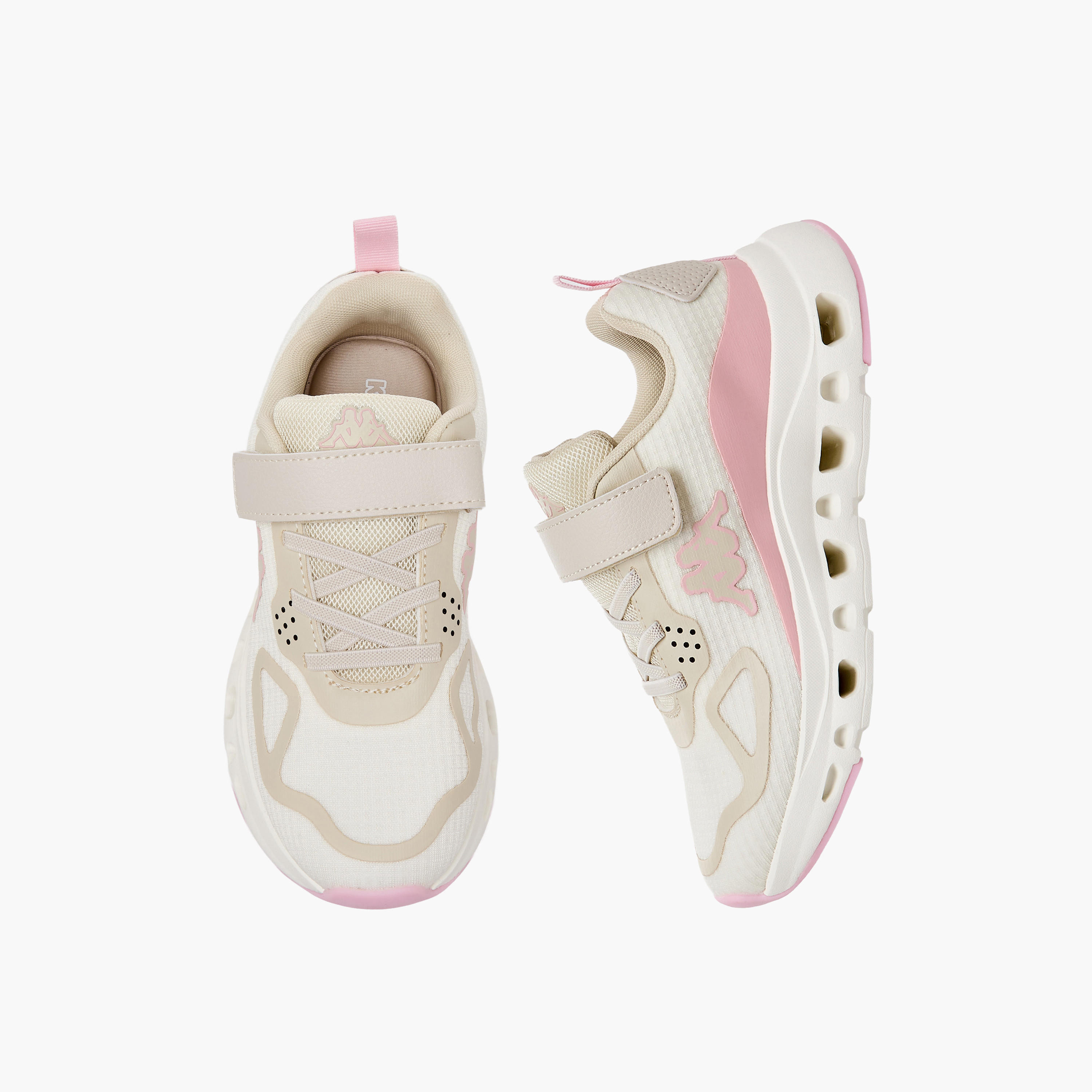 Kappa Girls KLOUDE Hook & Loop Sports Shoes-girls-shoes-sports-image-1
