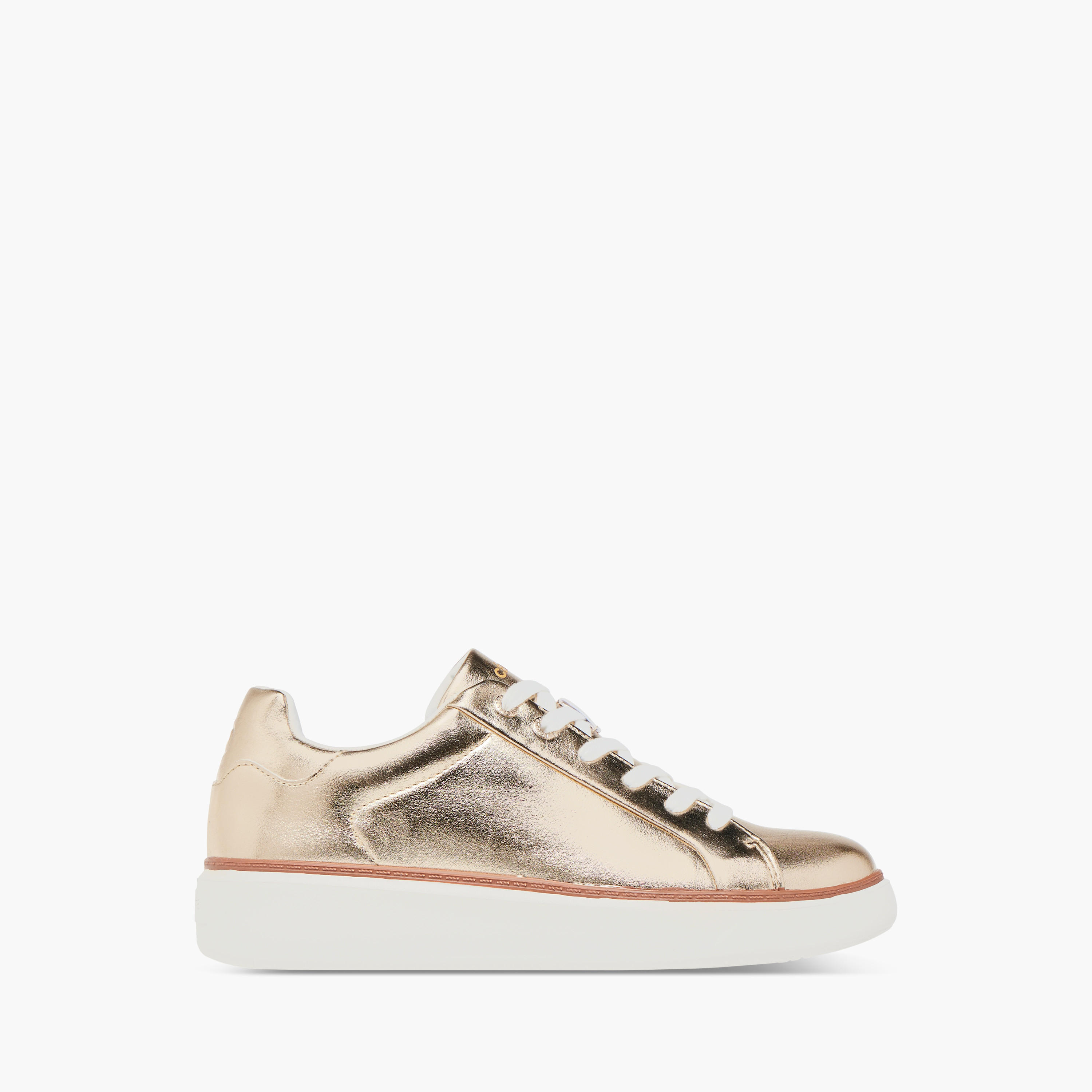 Celeste Women's Metallic Sneakers with Lace-Up Closure-women-shoes-sneakers-image-3