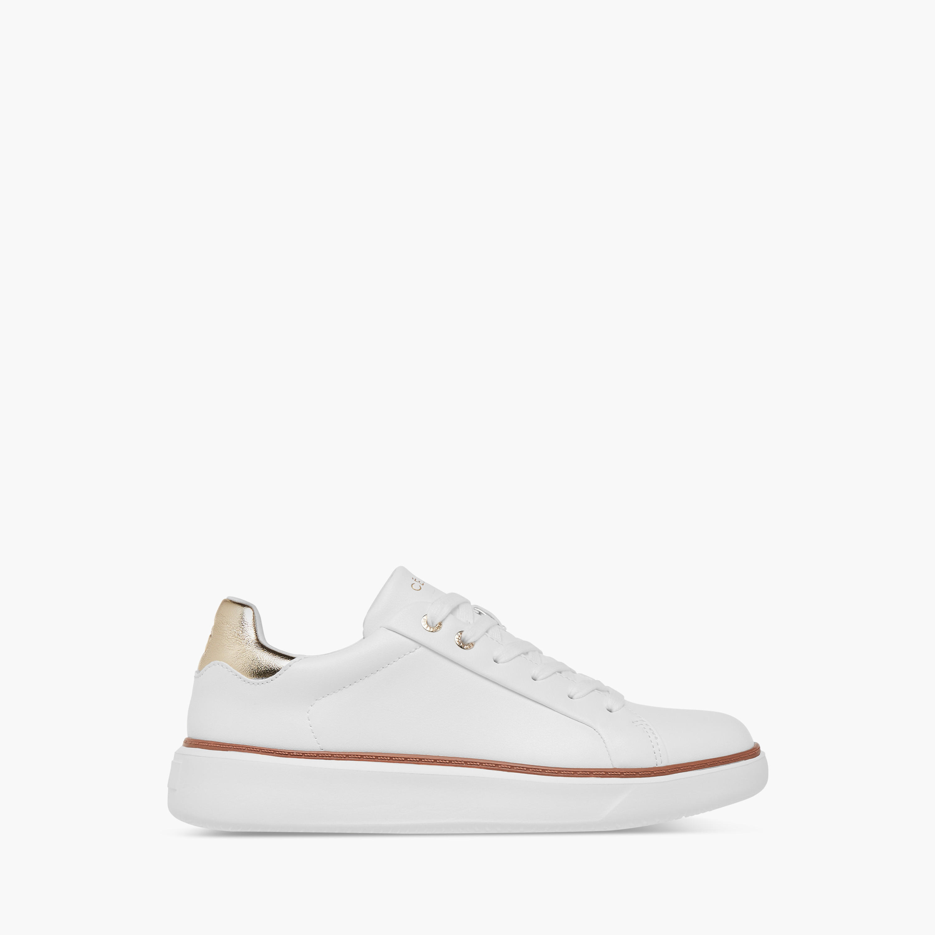 Celeste Women's Metallic Sneakers with Lace-Up Closure-women-shoes-sneakers-image-3