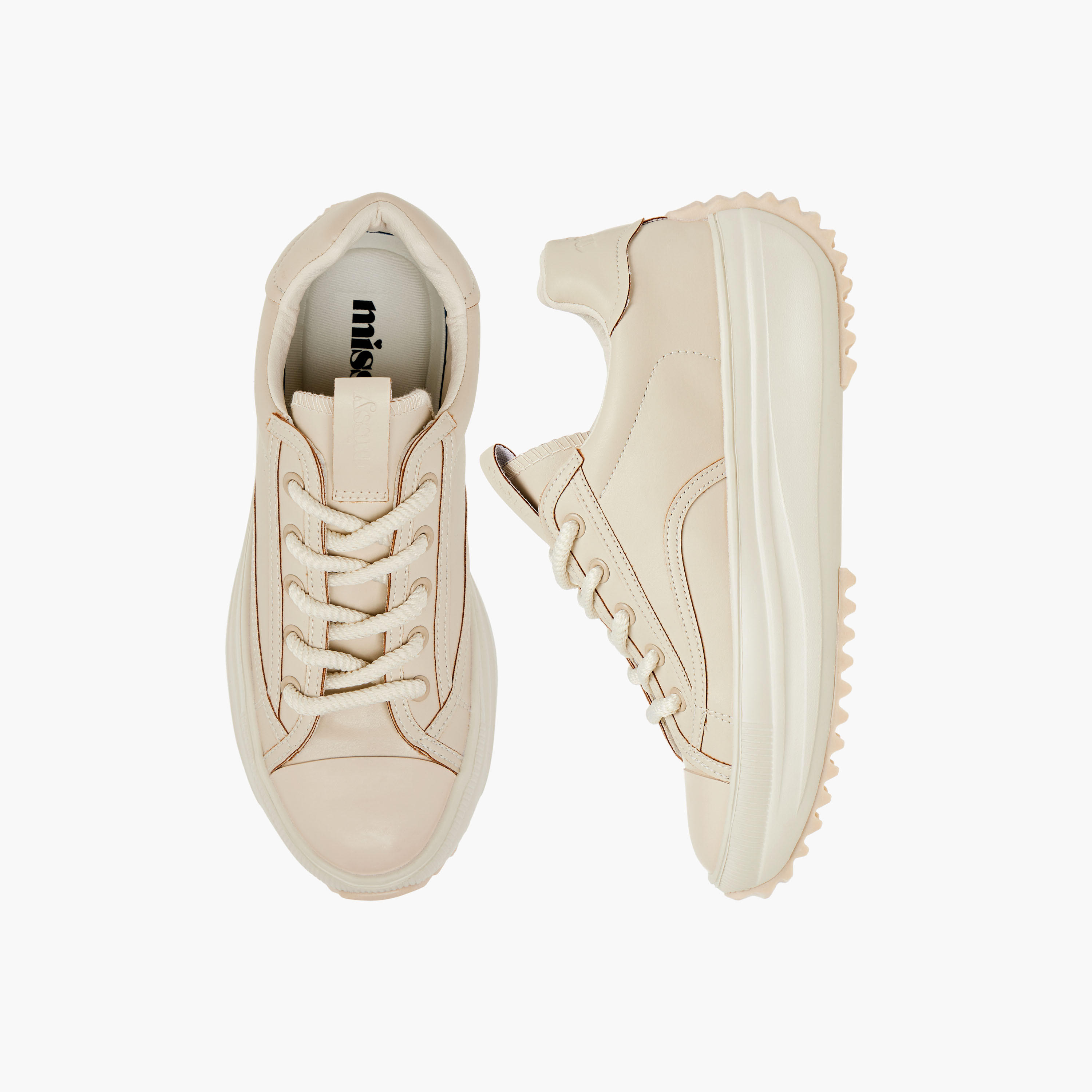 Missy Solid Chunky Sole Sneakers with Lace-Up Closure-women-shoes-sneakers-image-1