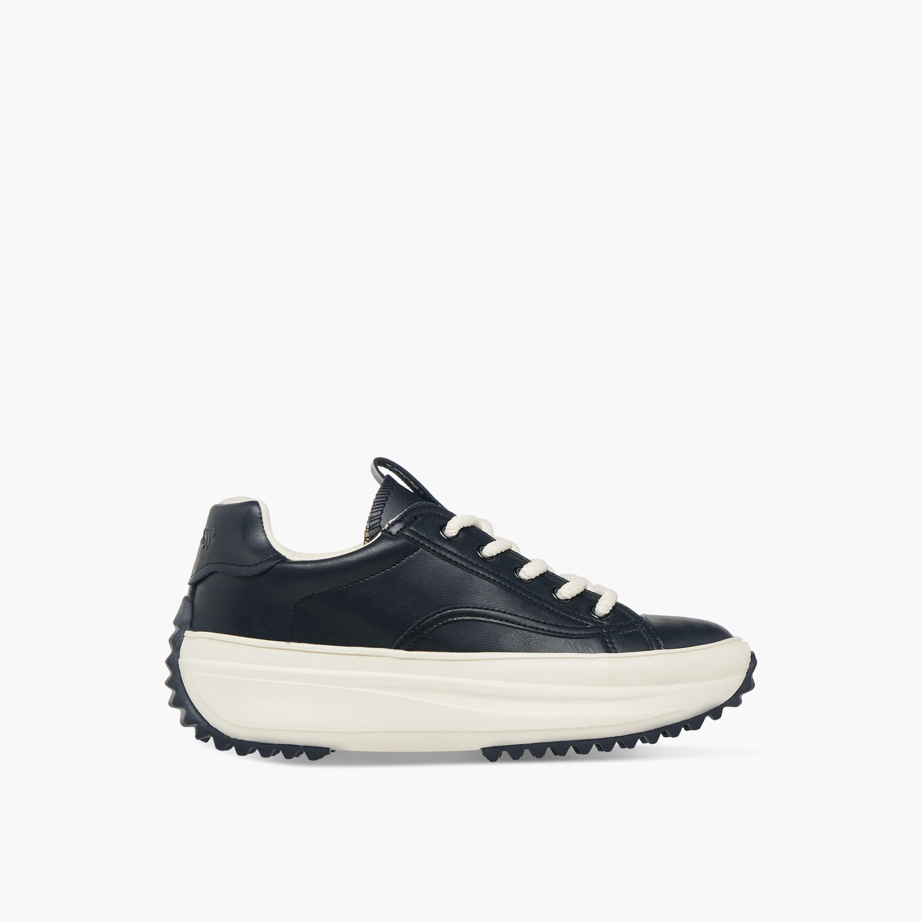Missy Solid Chunky Sole Sneakers with Lace-Up Closure-women-shoes-sneakers-image-3