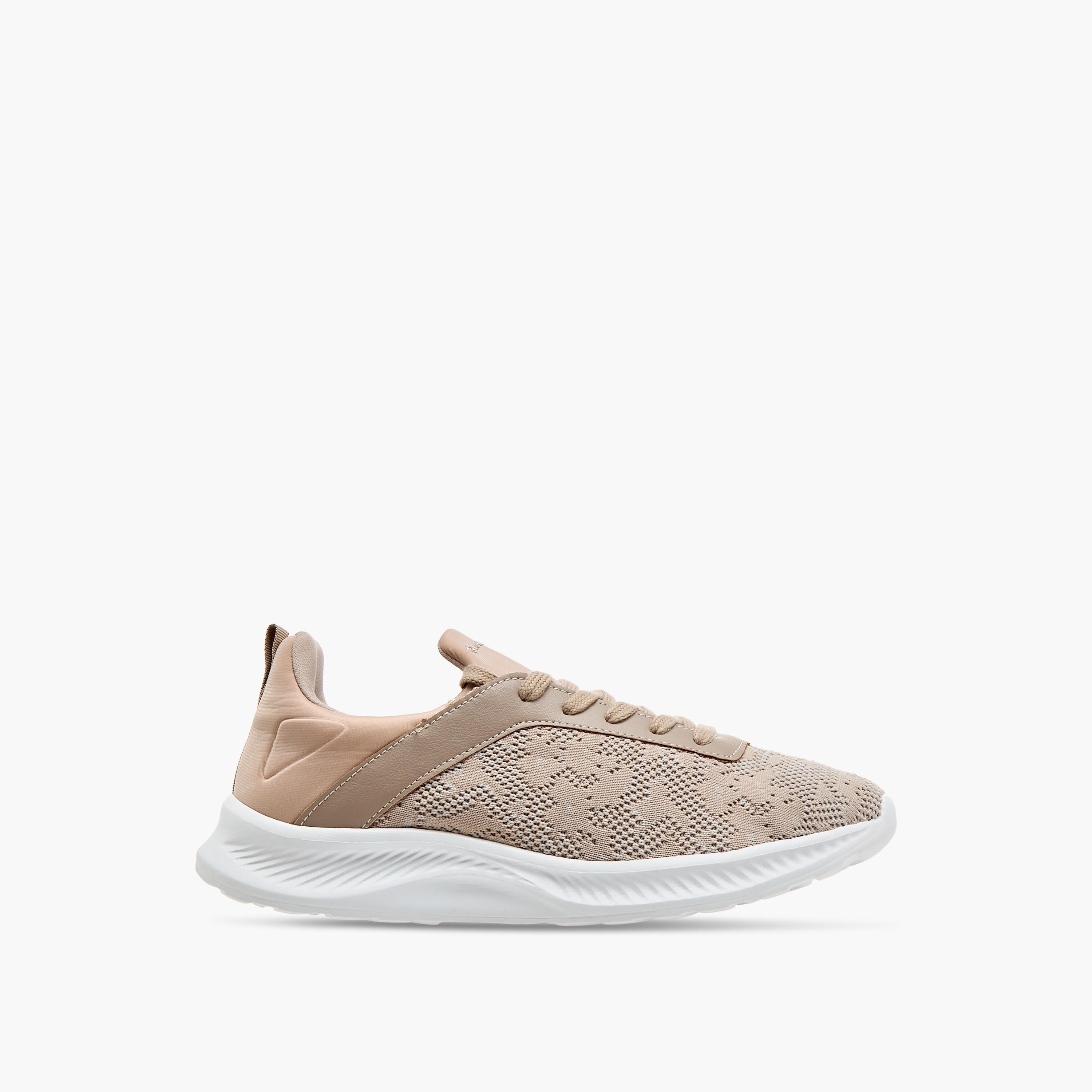 Le Confort Mesh Comfort Sports Shoes with Lace-Up Closure-women-shoes-sports-image-3