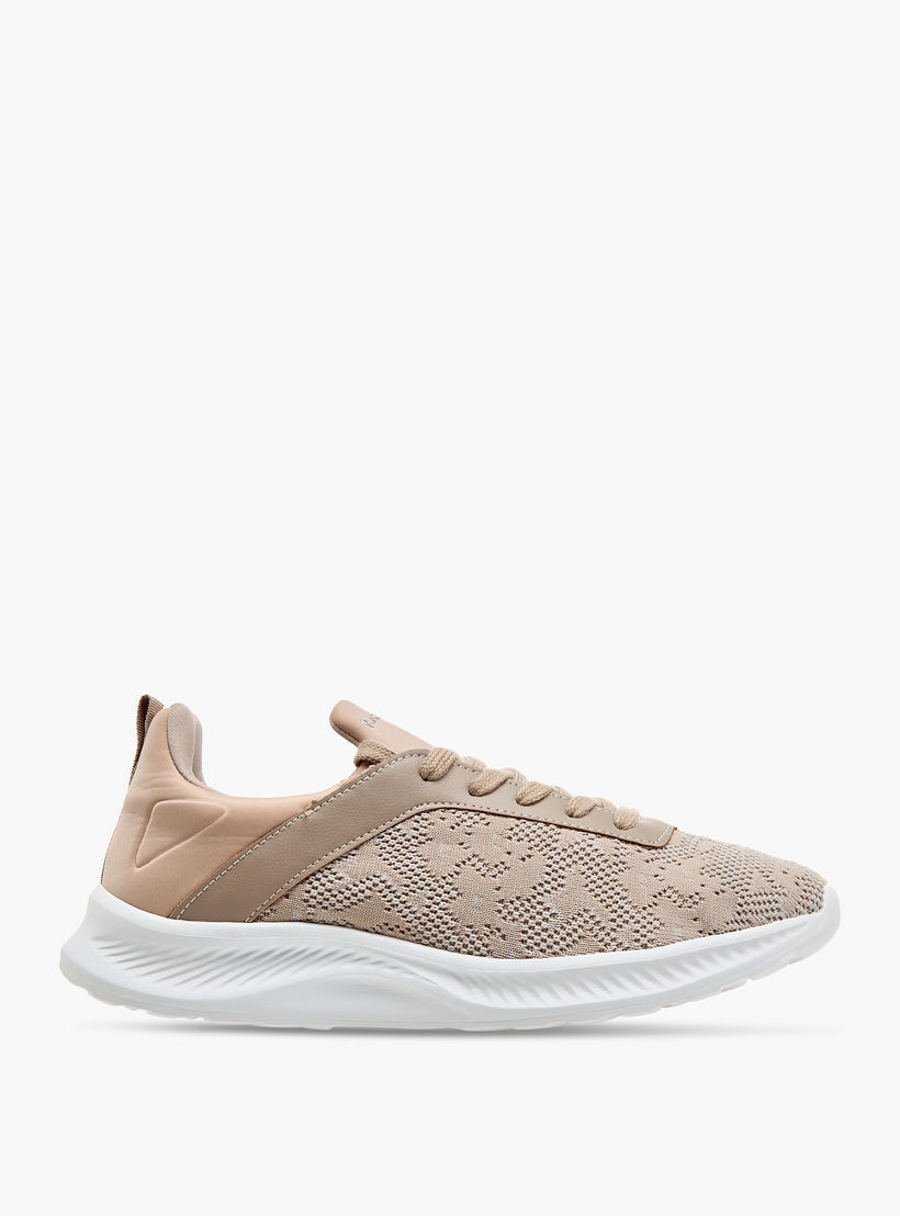 Le Confort Mesh Comfort Sports Shoes with Lace-Up Closure-women-shoes-sports-image-3