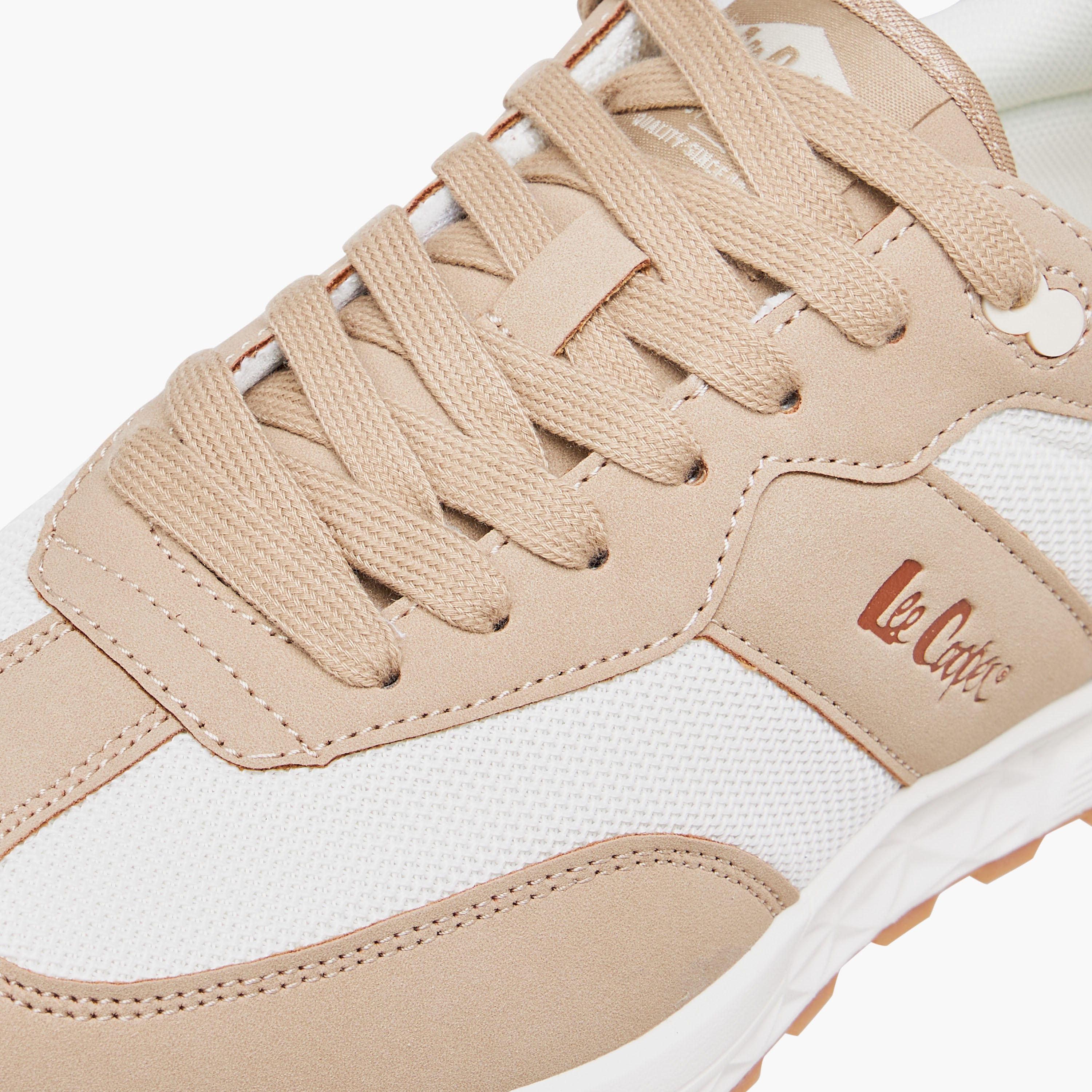 Lee Cooper Women's Panelled Sneakers with Lace-Up Closure-women-shoes-sneakers-image-5