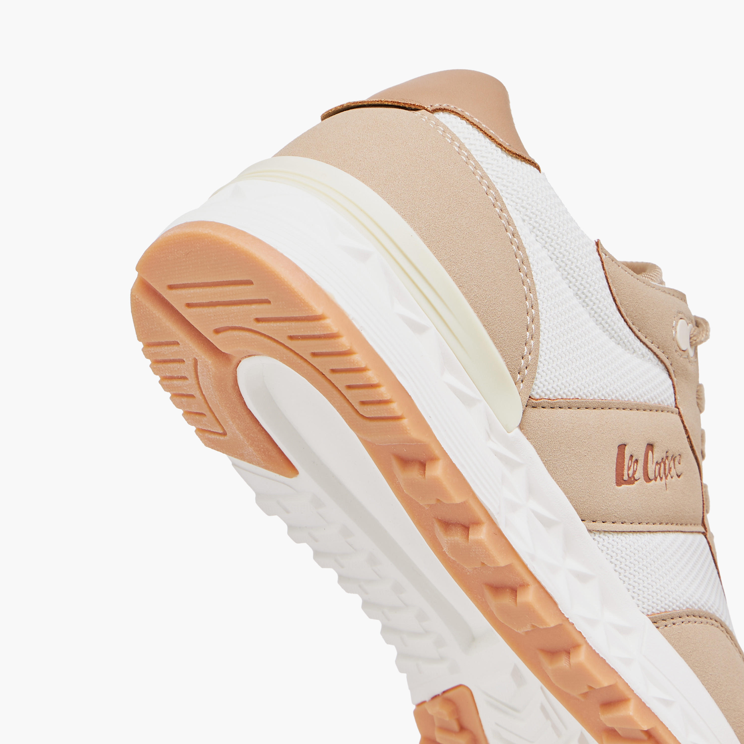 Lee Cooper Women's Panelled Sneakers with Lace-Up Closure-women-shoes-sneakers-image-6