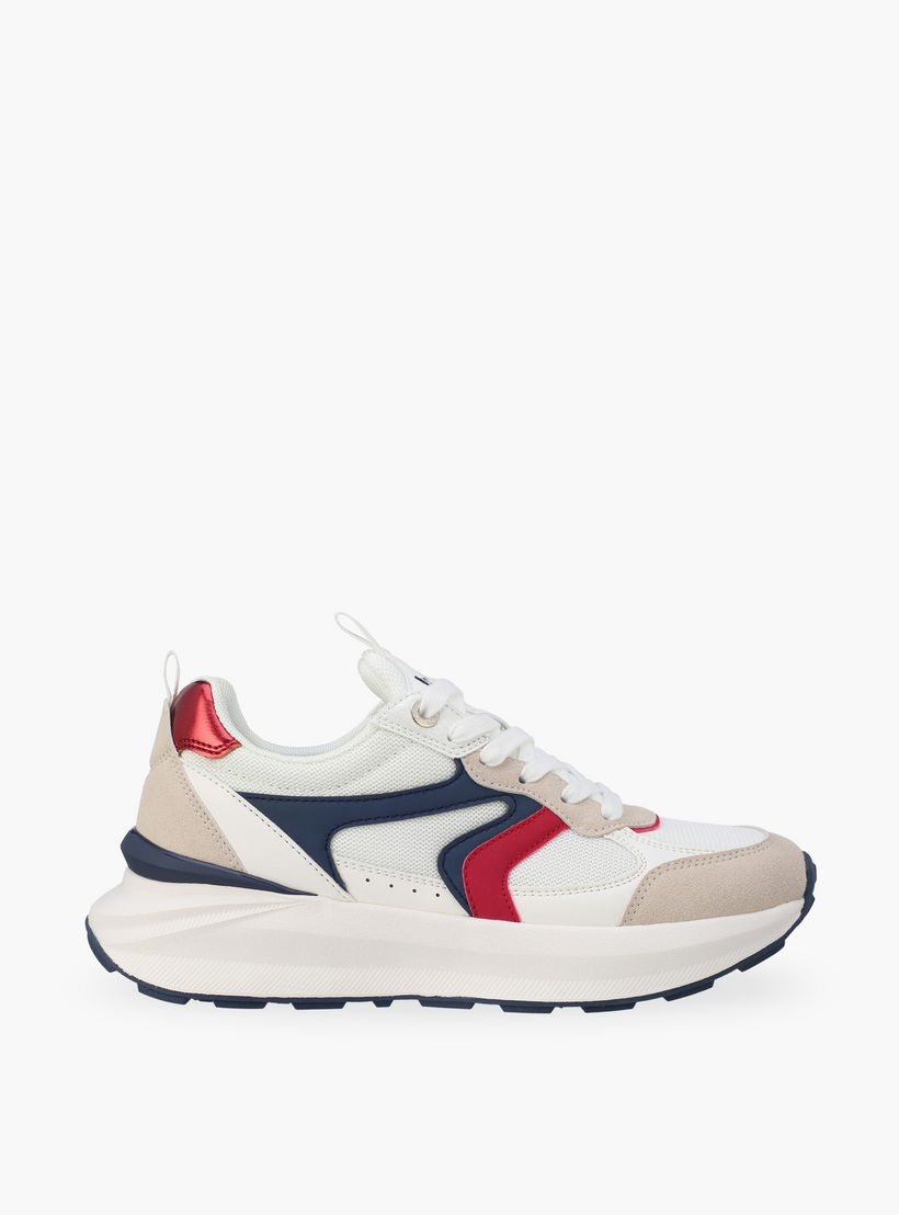 Lee Cooper Women Colourblock Lace-Up Sneakers-women-shoes-sneakers-image-3