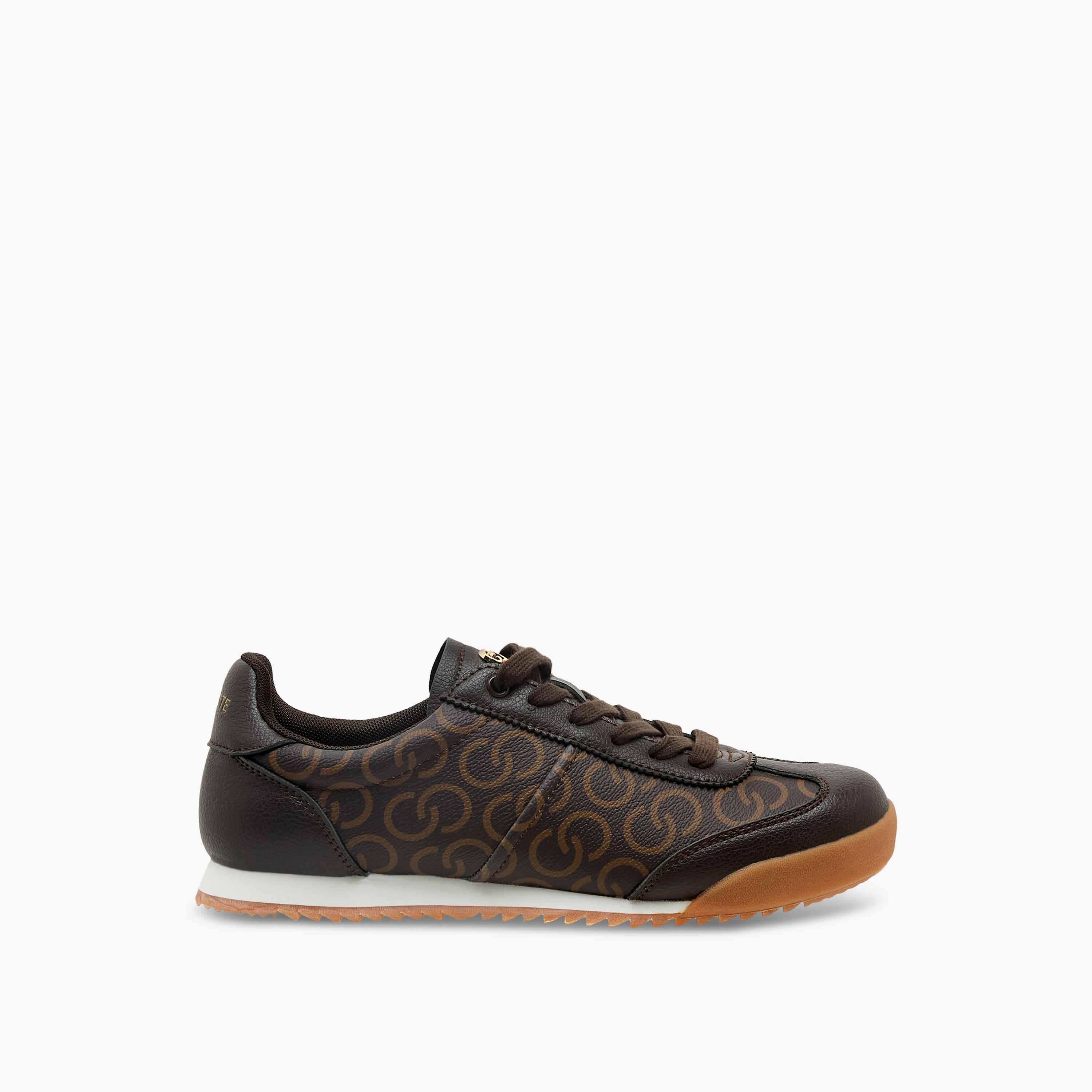 Celeste Women Monogram Print Lace-Up Sneakers-women-shoes-sneakers-image-3