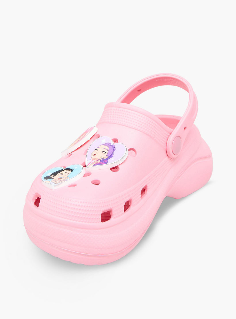 KPop Demon Hunters Girls Backstrap Clogs-girls-shoes-sandals-image-4