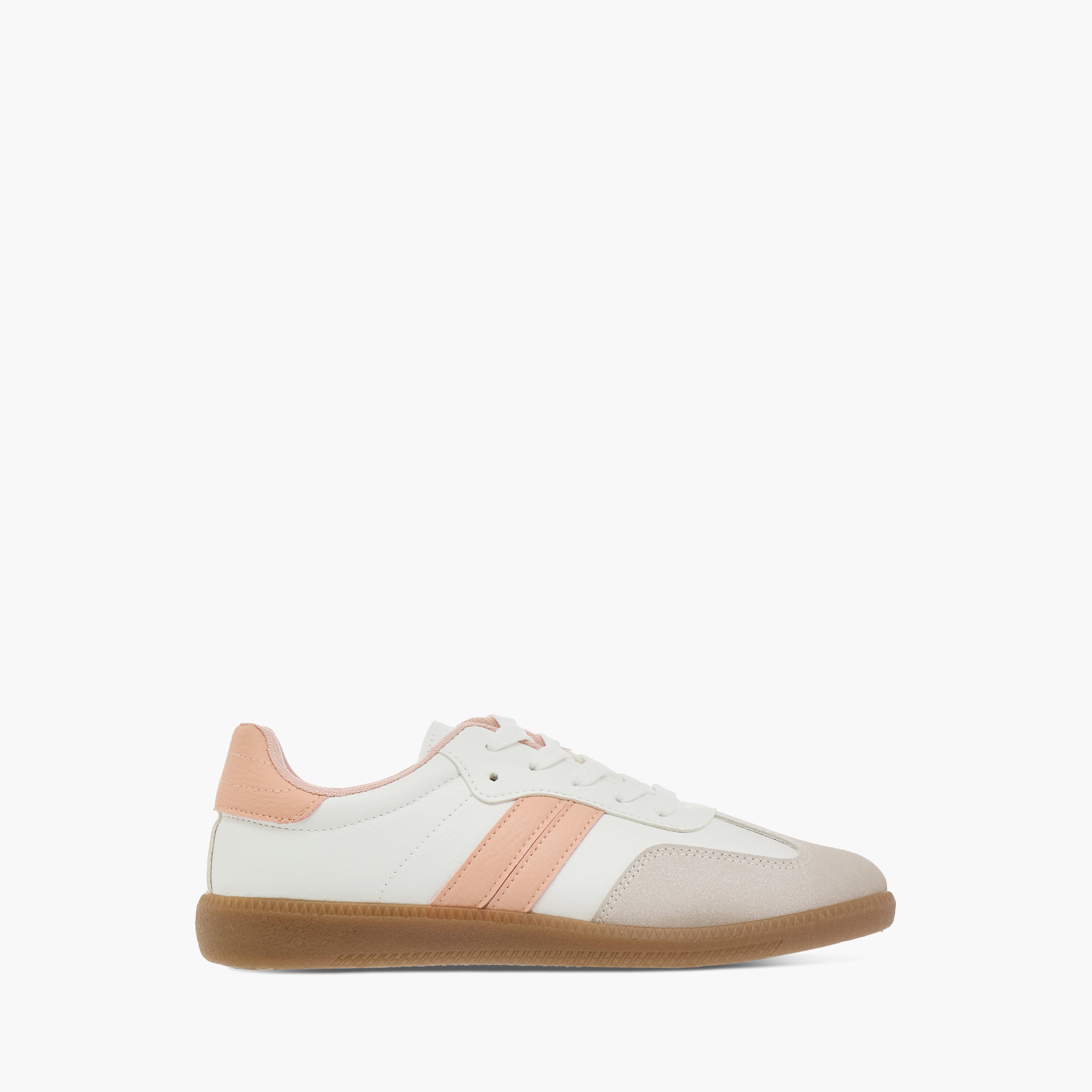 Dash Panelled Low Ankle Sneakers with Lace-Up Closure-women-shoes-sneakers-image-3