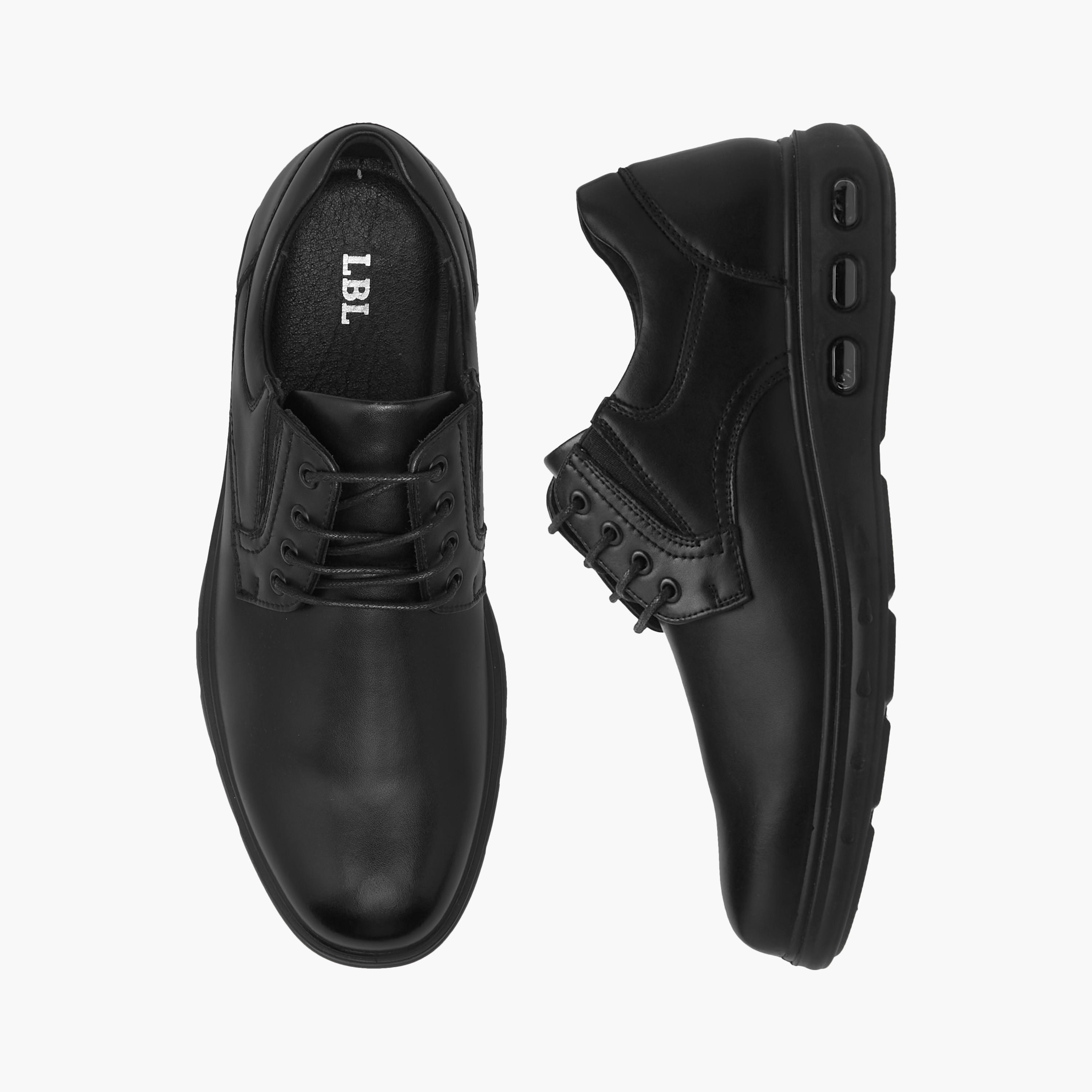 حذاء ديربي بألواح ورباط إغلاق من أل بي أل من شو إكسبريس-men-shoes-formalshoes-image-1
