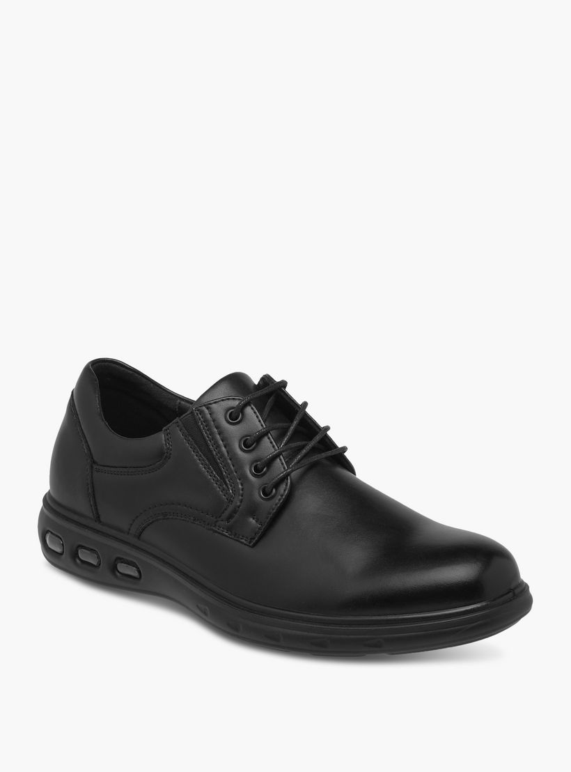 حذاء ديربي بألواح ورباط إغلاق من أل بي أل من شو إكسبريس-men-shoes-formalshoes-image-2