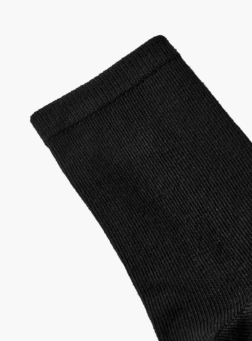 Pack of 5 Juniors Kids Socks with Ribbed Design-girls-accessories-socks-image-3
