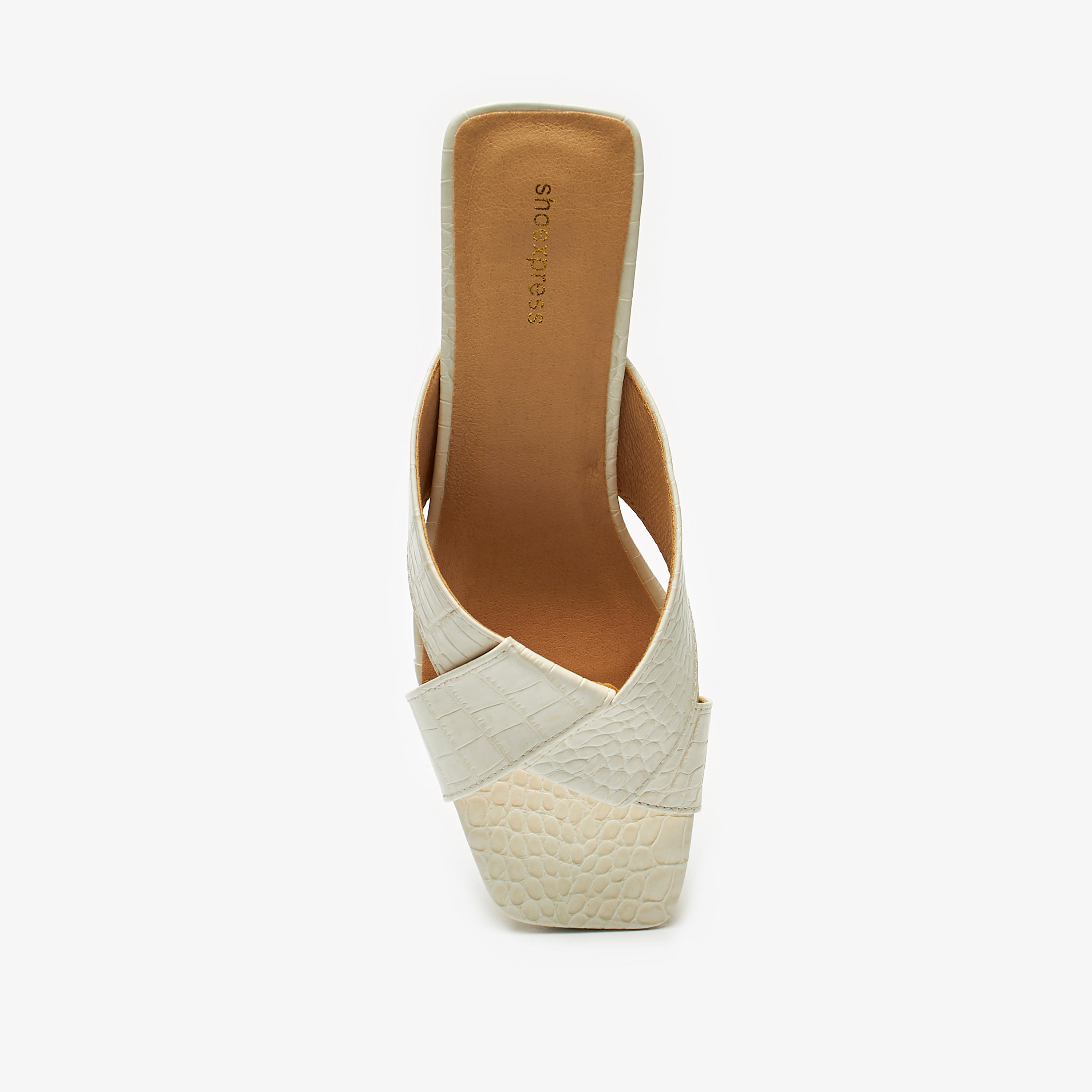 Textured Slip-On Sandals with Kitten Heels-women-shoes-heels-image-4