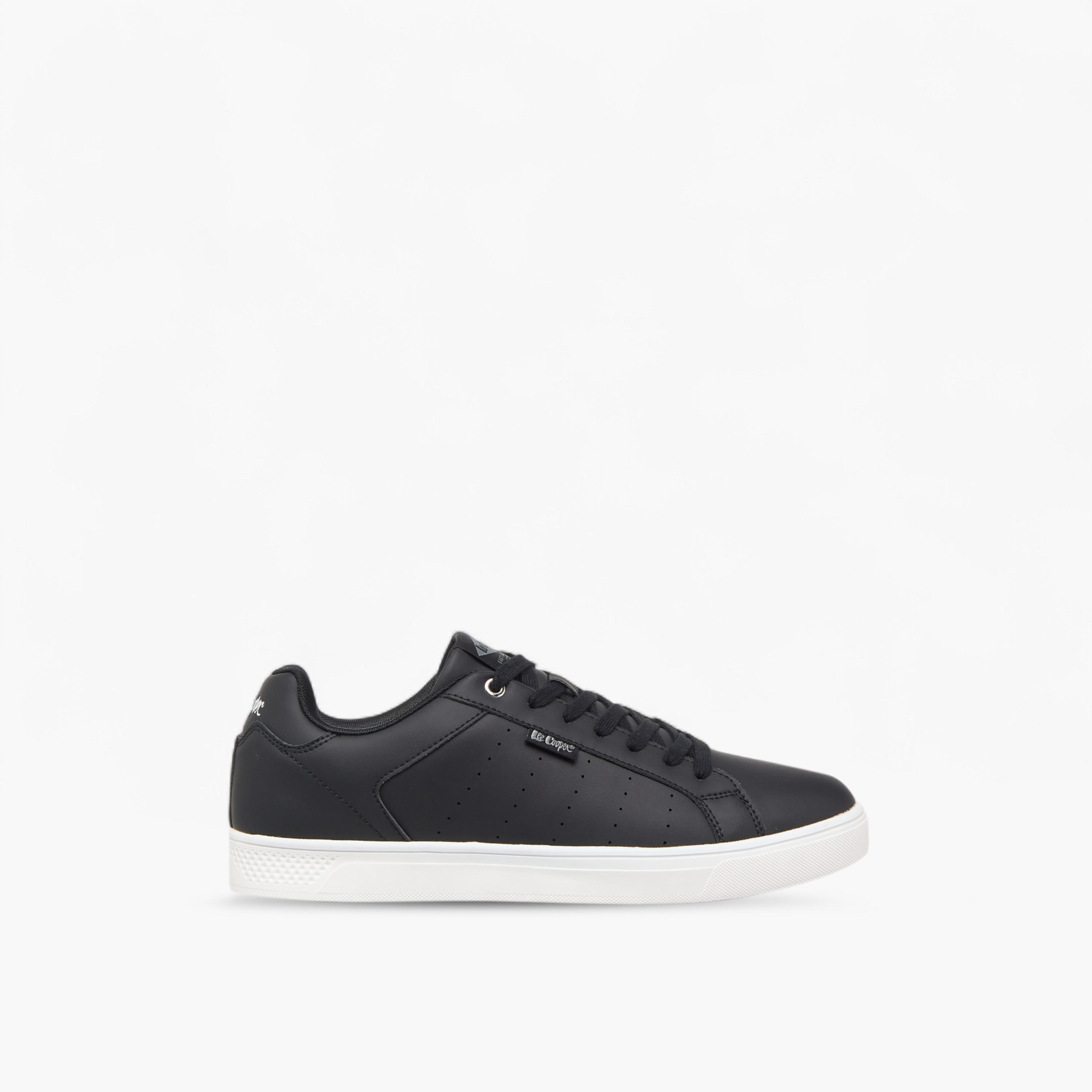 Lee Cooper Men's Perforated Sneakers with Lace-Up Closure-men-shoes-sneakers-image-4
