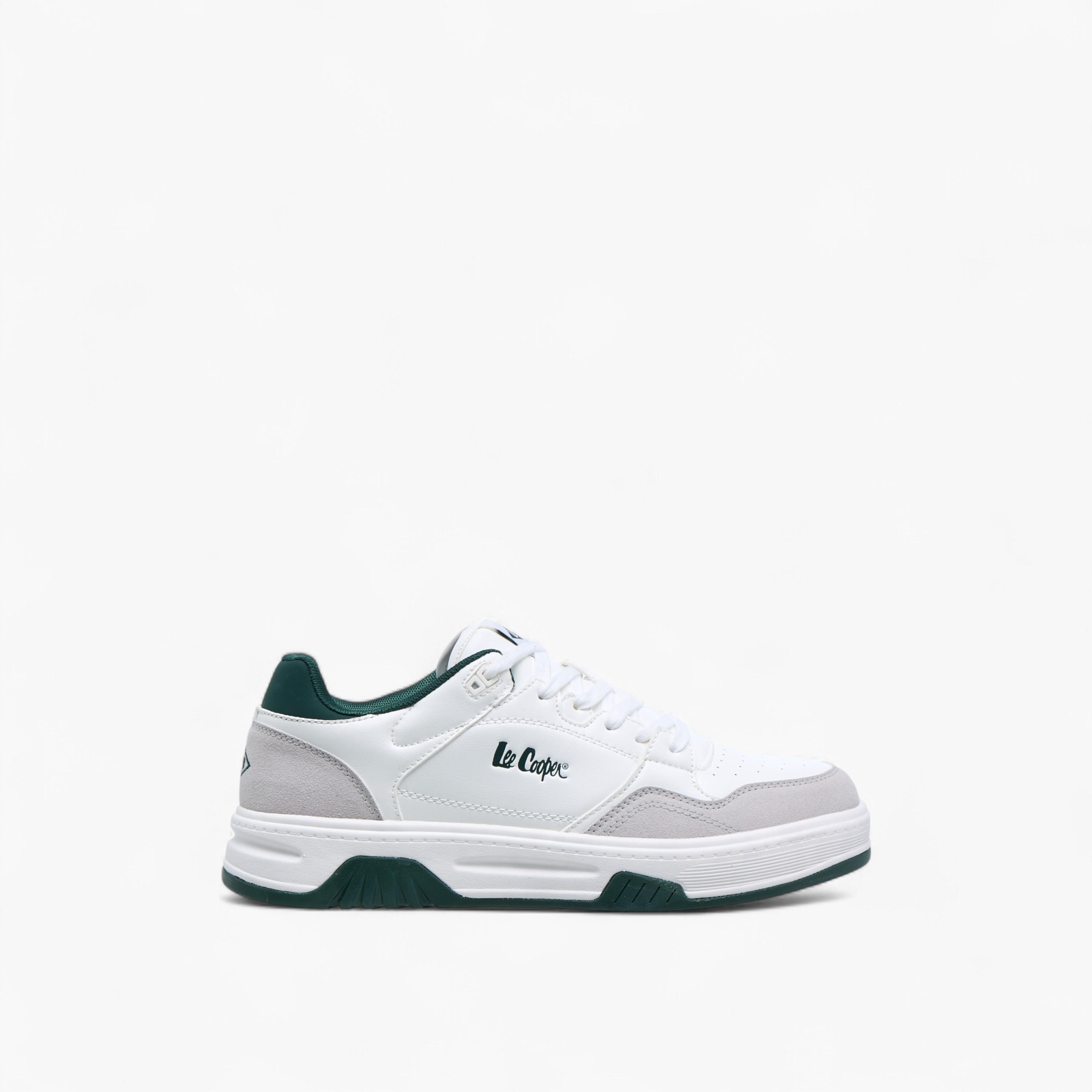 Lee Cooper Men's Perforated Lace-Up Sneakers-men-shoes-sneakers-image-3