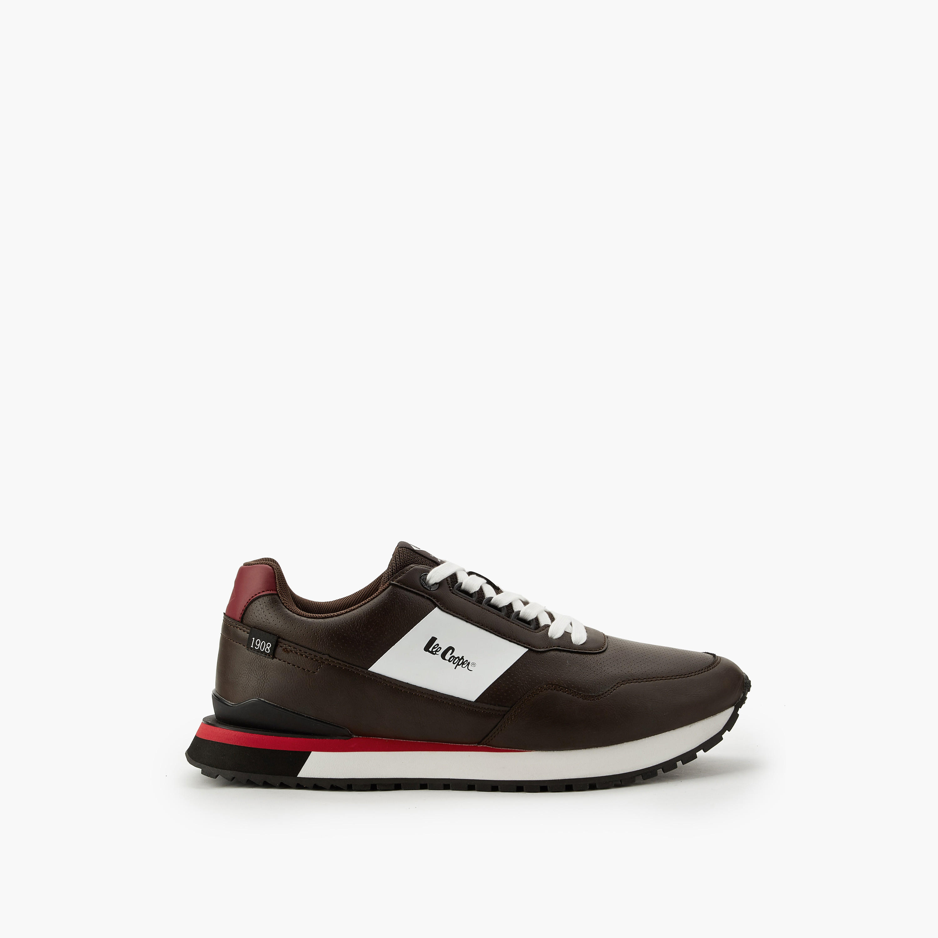 Lee Cooper Men Lace-Up Ankle Sneakers-men-shoes-sneakers-image-2