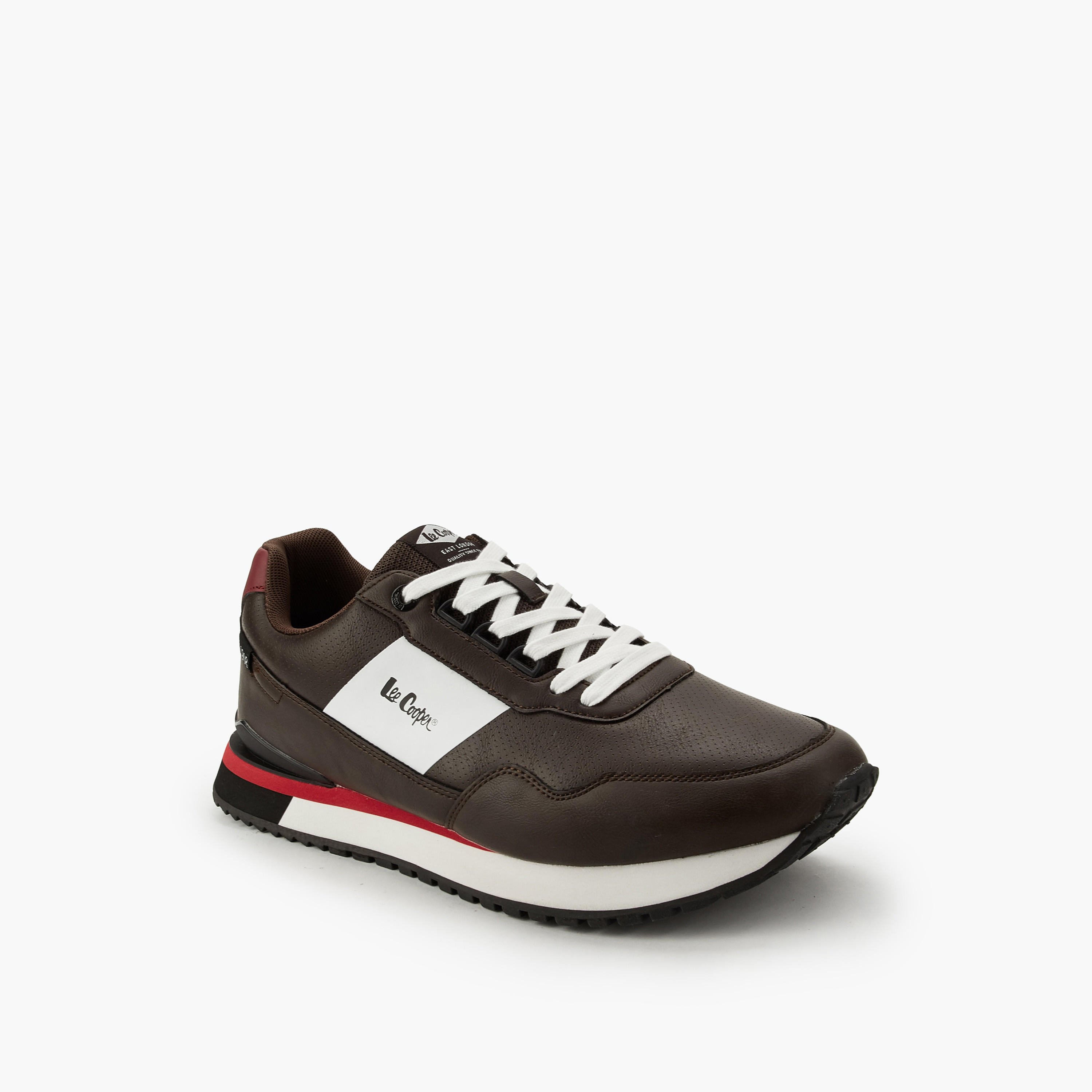 Lee Cooper Men Lace-Up Ankle Sneakers-men-shoes-sneakers-image-3