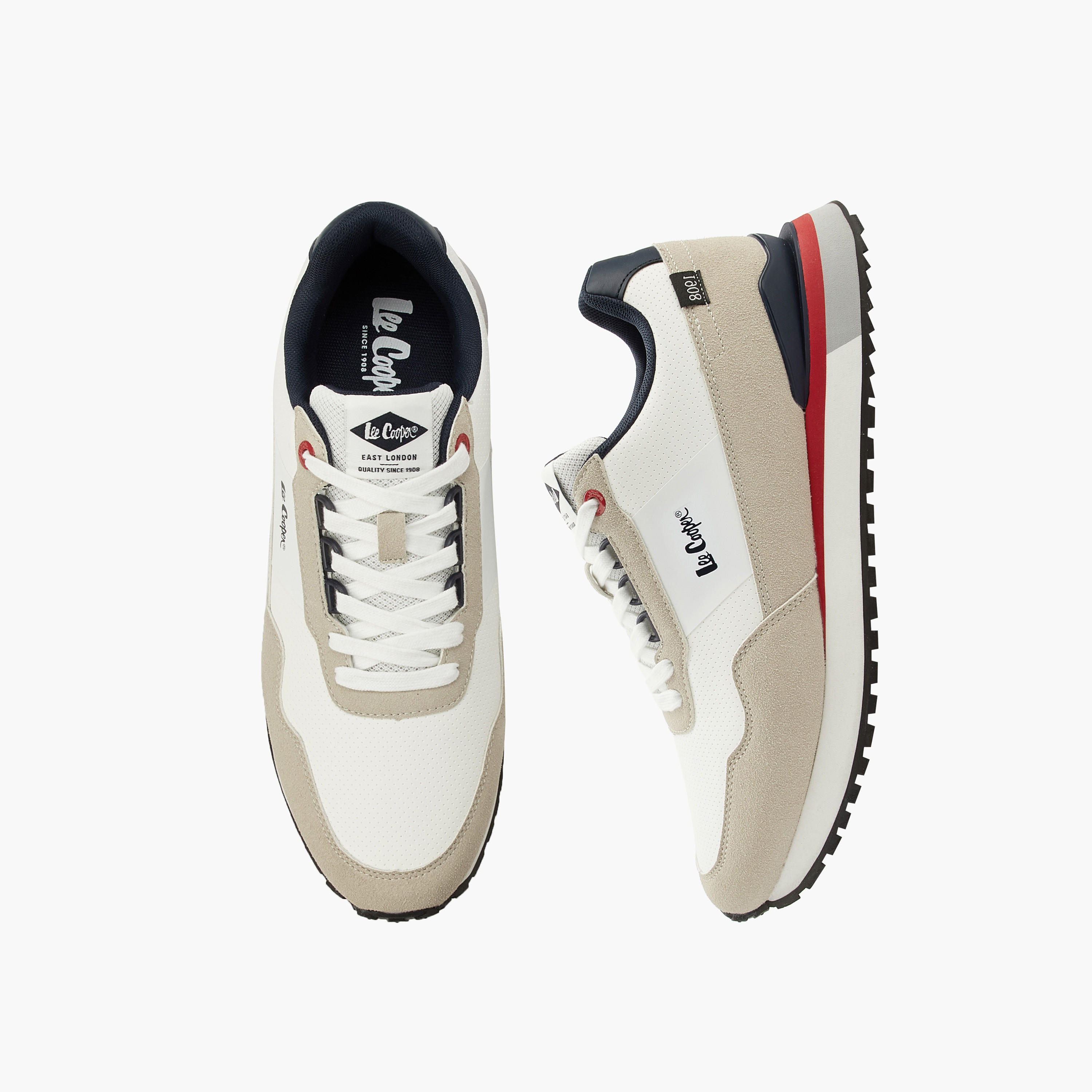 Lee Cooper Men Lace-Up Ortholite Ankle Sneakers-men-shoes-sneakers-image-1