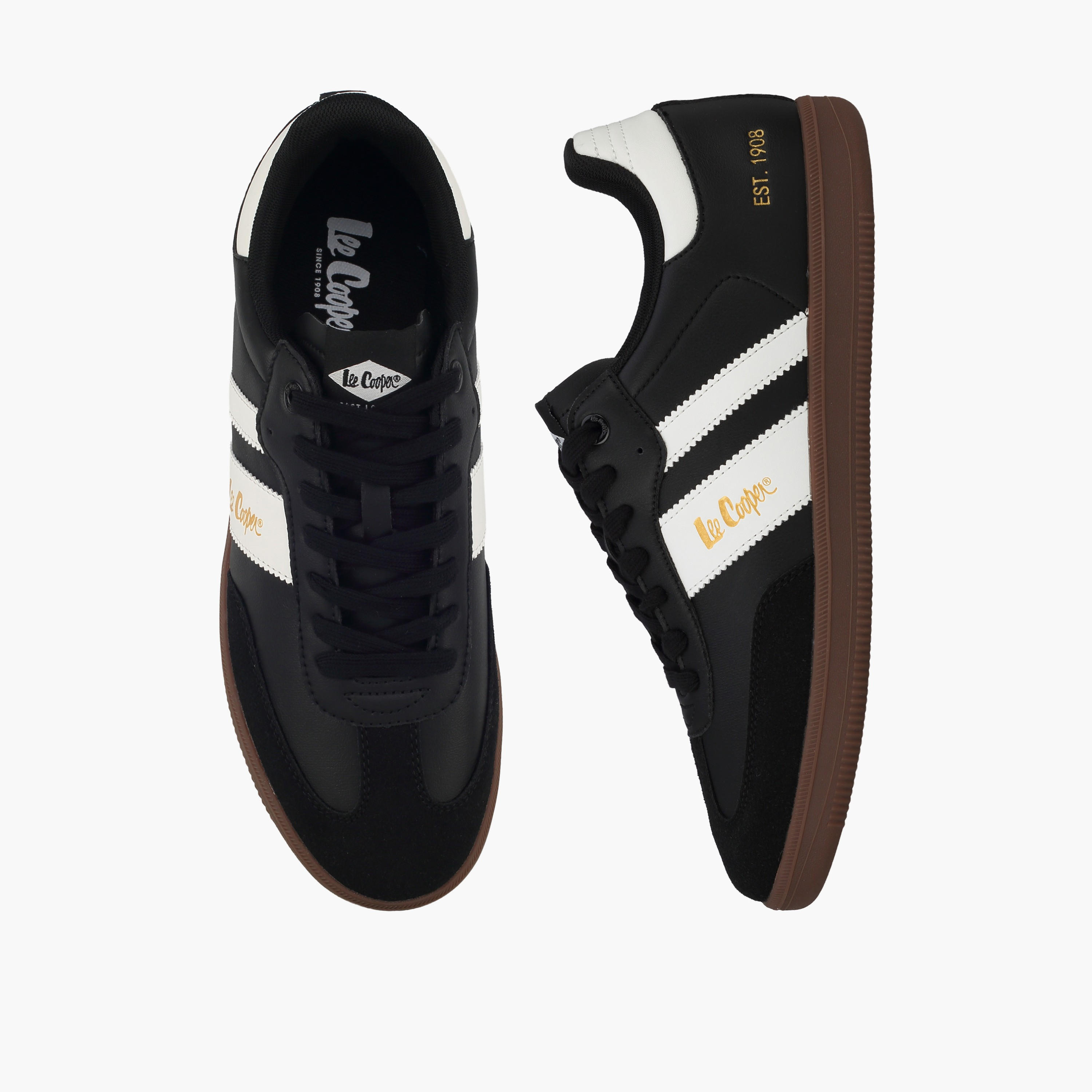 Lee Cooper Men Colourblock Lace-Up Sneakers-men-shoes-sneakers-image-1