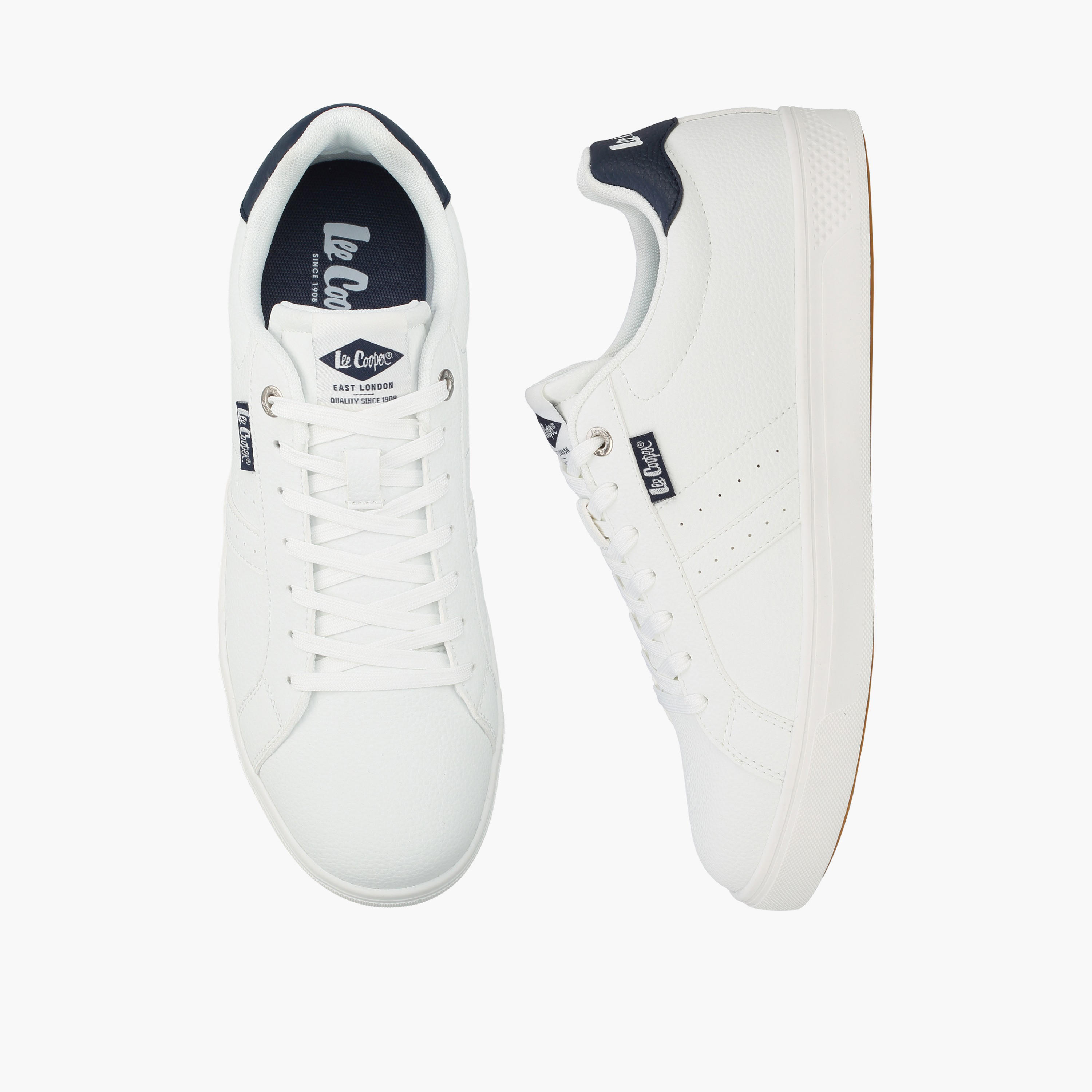 حذاء سنيكرز بطول الكاحل ورباط إغلاق للرجال من لي كوبر-men-shoes-sneakers-image-1