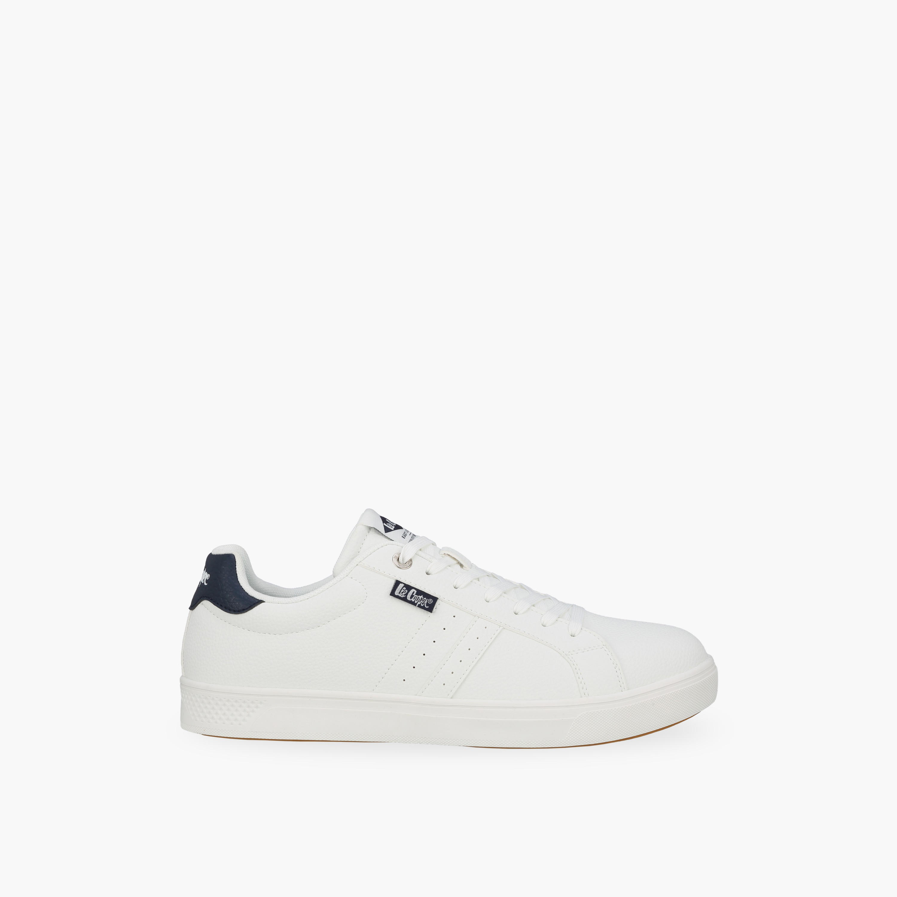 حذاء سنيكرز بطول الكاحل ورباط إغلاق للرجال من لي كوبر-men-shoes-sneakers-image-3