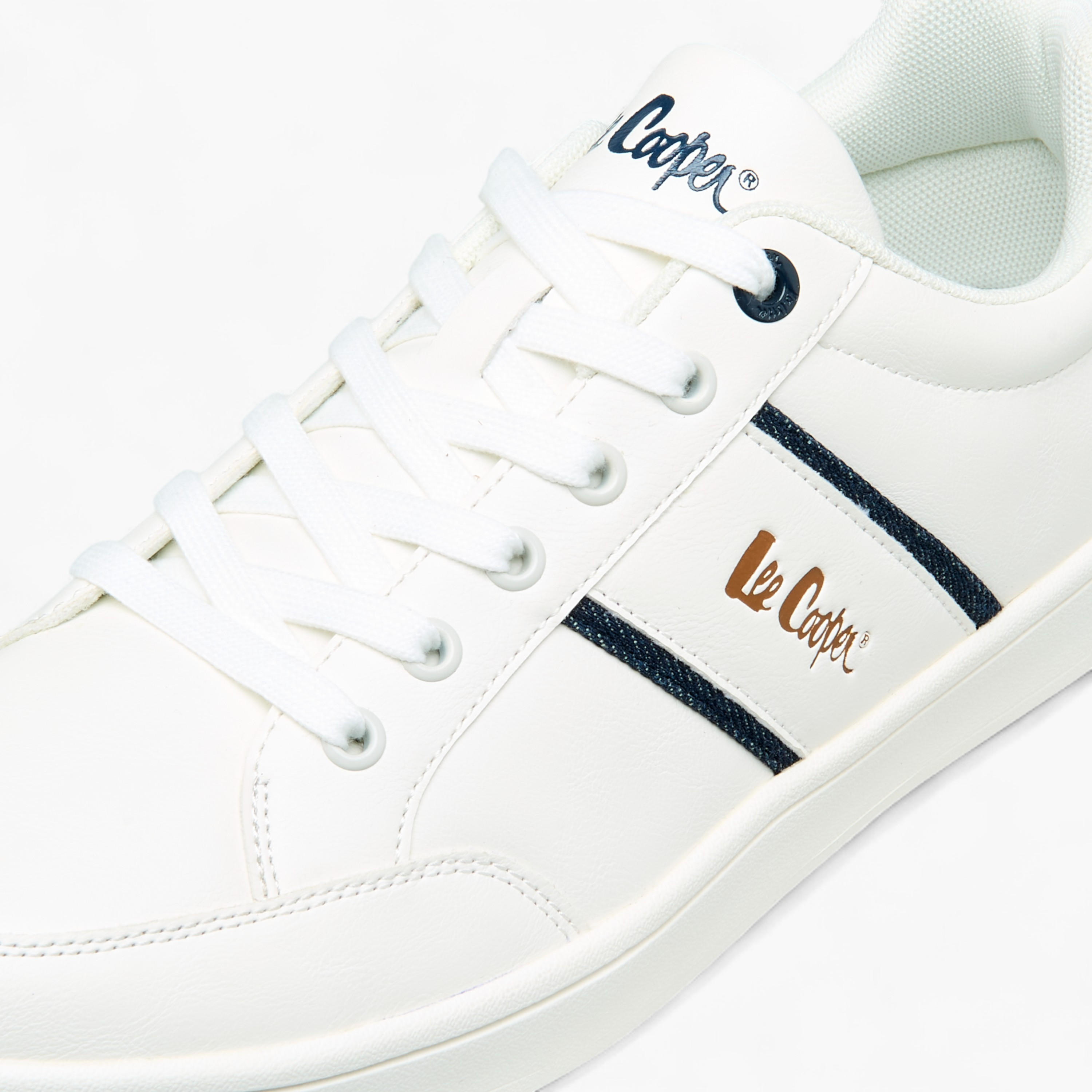 Lee Cooper Mens' Panelled Lace-Up Sneakers-men-shoes-sneakers-image-4