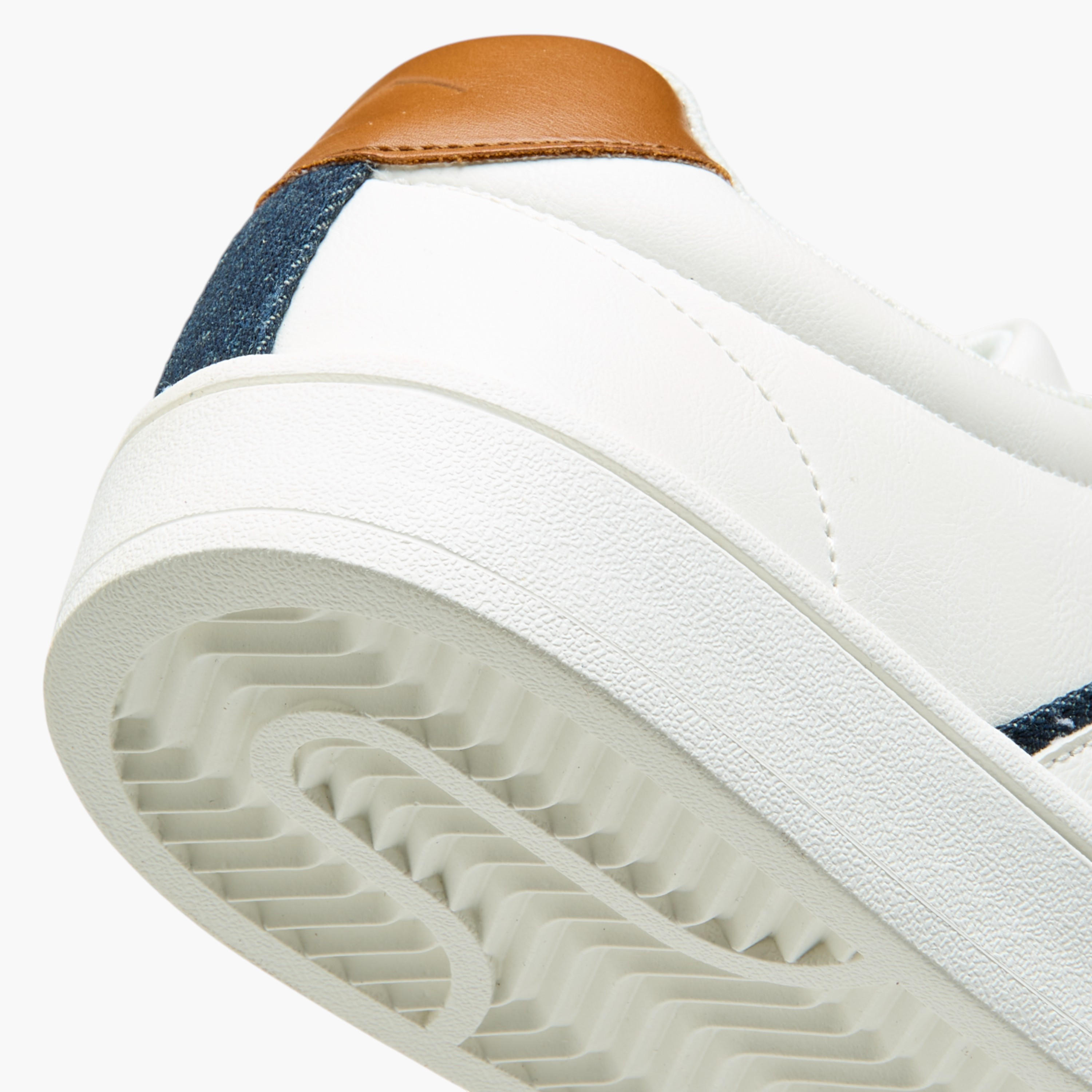 Lee Cooper Mens' Panelled Lace-Up Sneakers-men-shoes-sneakers-image-5