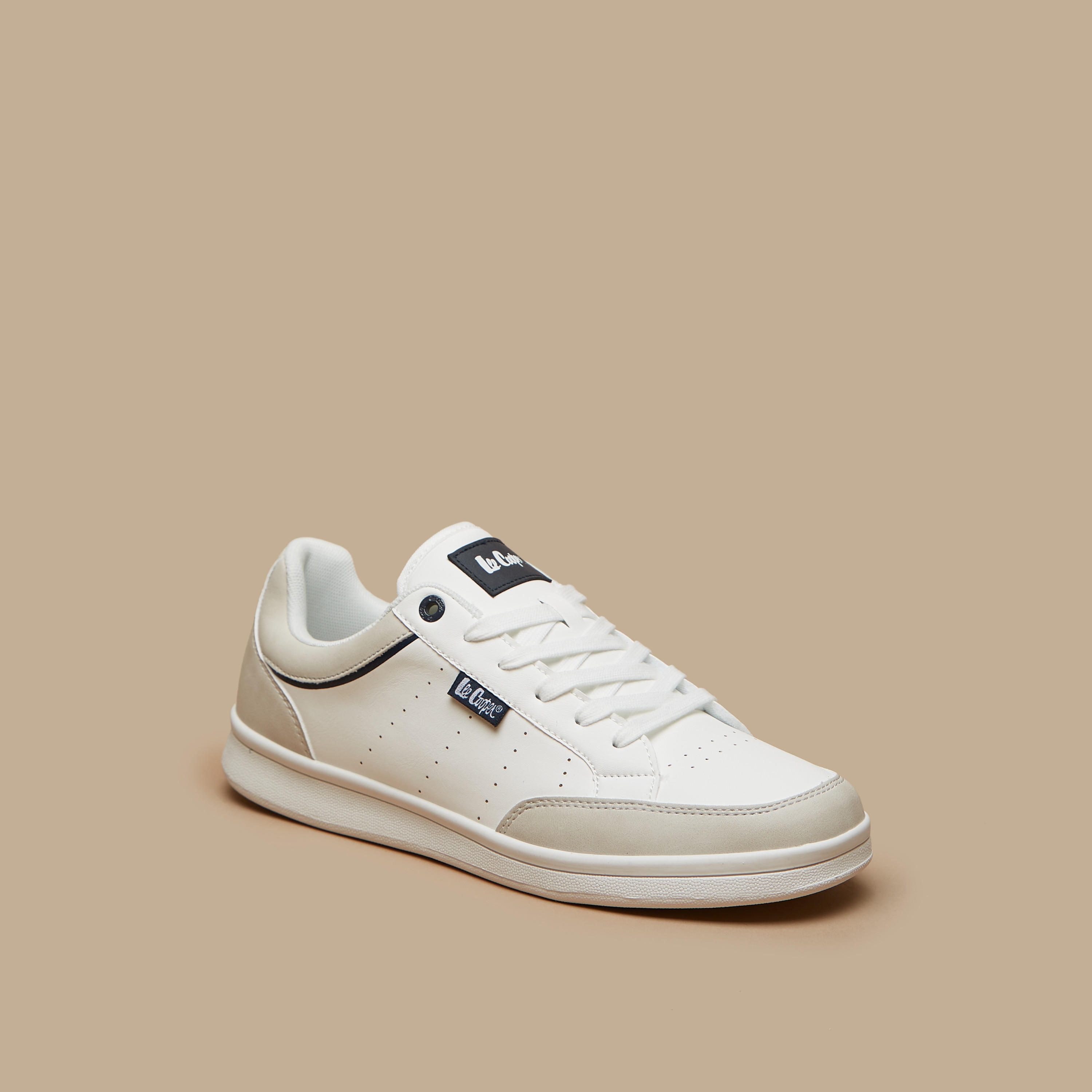 Lee Cooper Men's Lace-Up Sneakers-men-shoes-sneakers-image-1