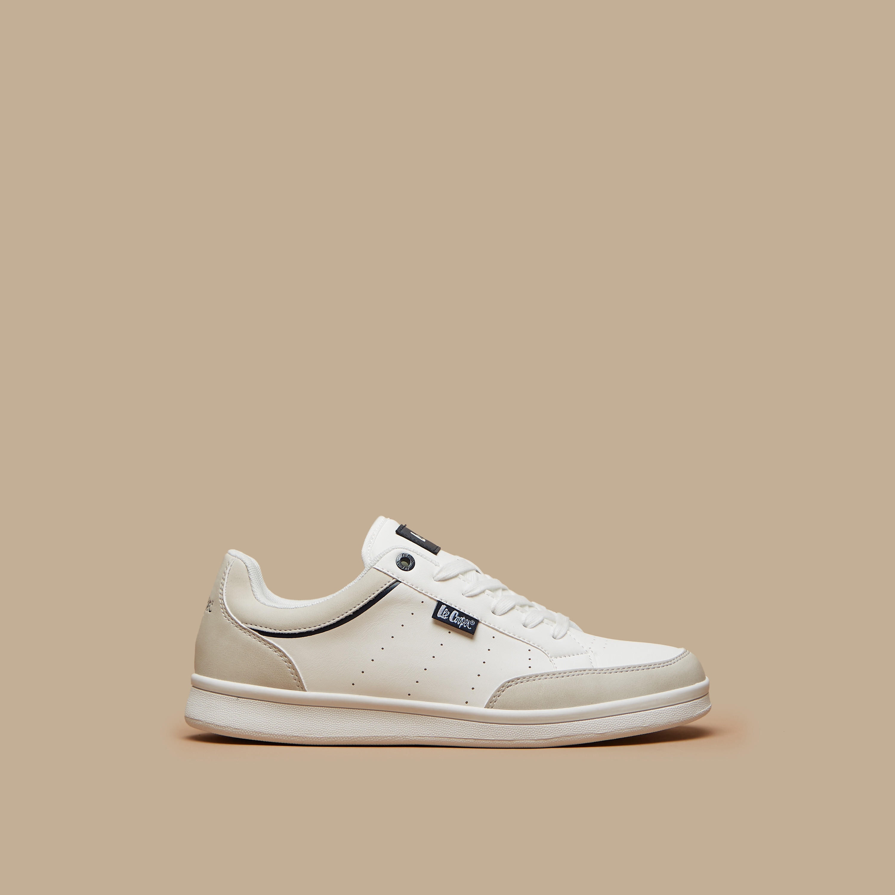 Lee Cooper Men's Lace-Up Sneakers-men-shoes-sneakers-image-3