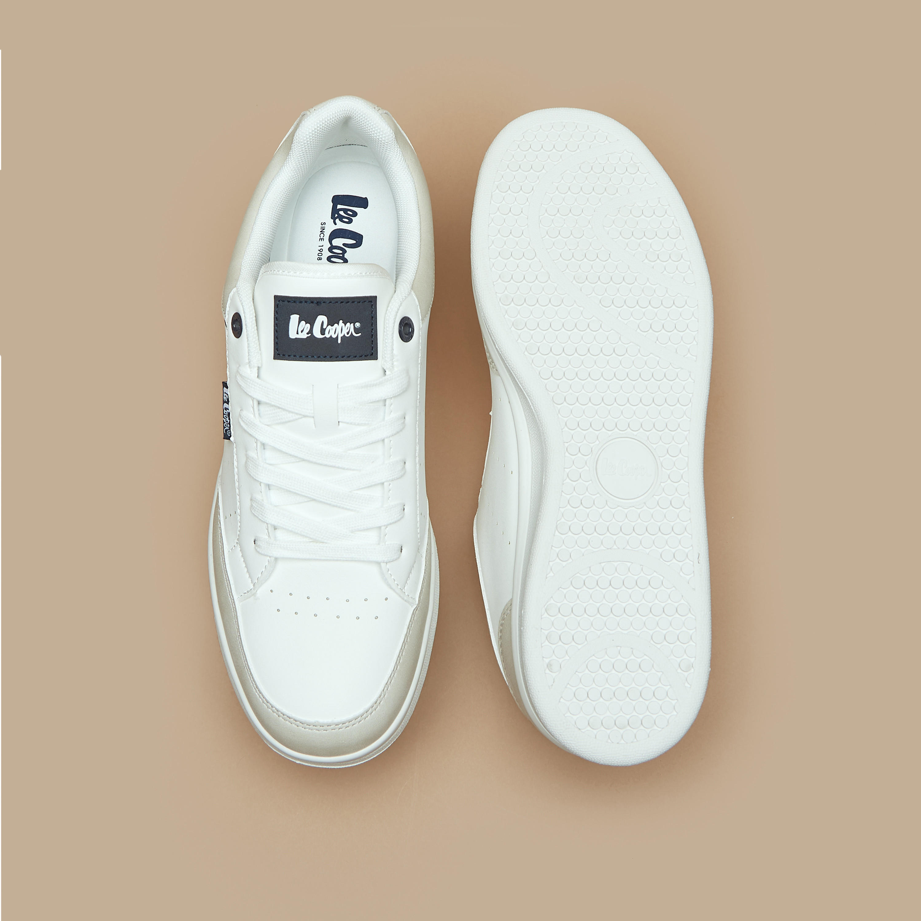 Lee Cooper Men's Lace-Up Sneakers-men-shoes-sneakers-image-4