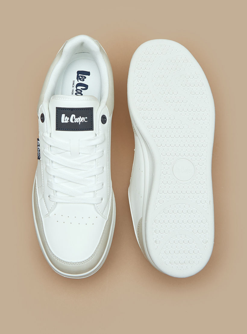 Lee Cooper Men's Lace-Up Sneakers-men-shoes-sneakers-image-4
